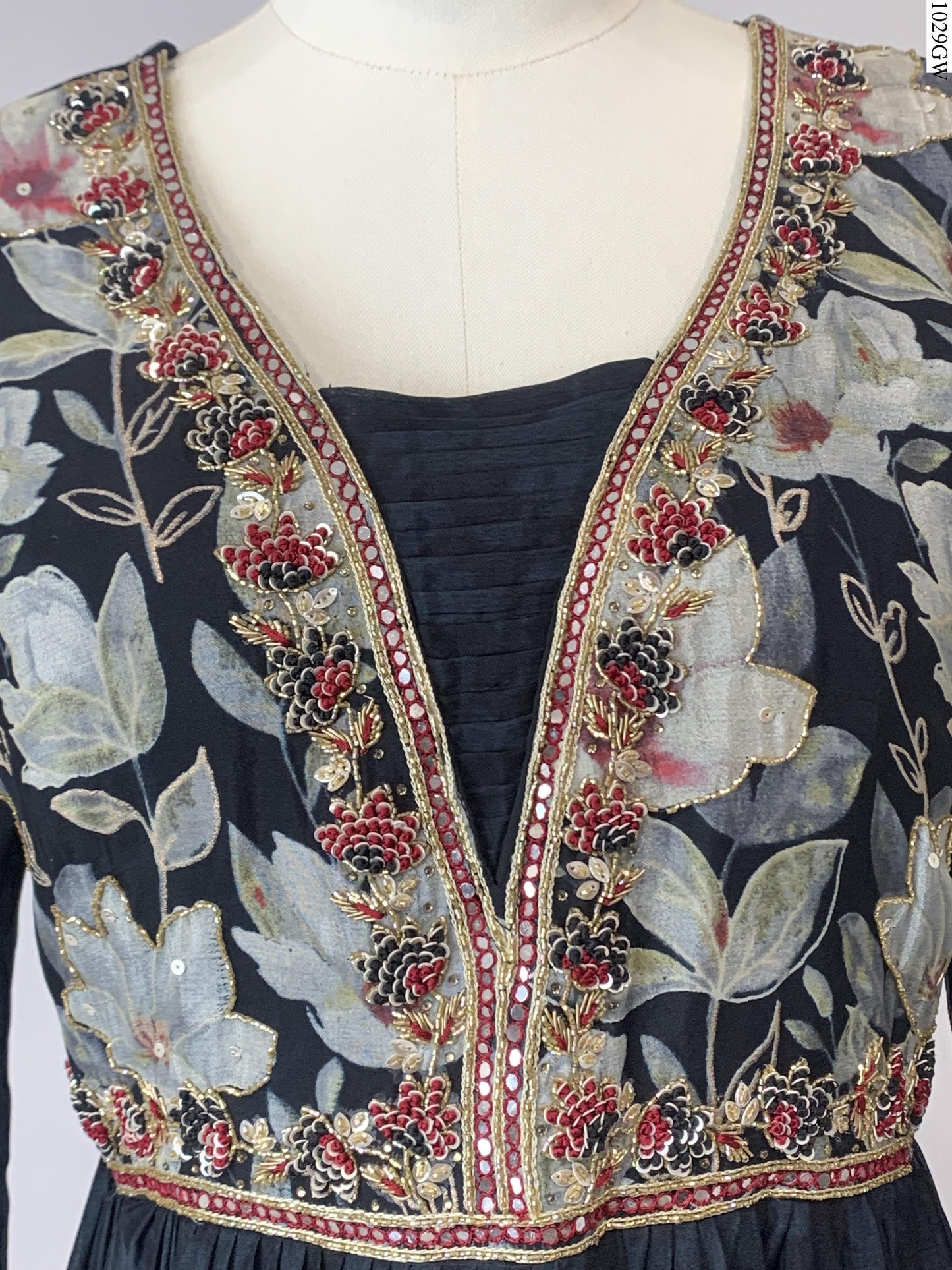 Gown - 7462 FW BK