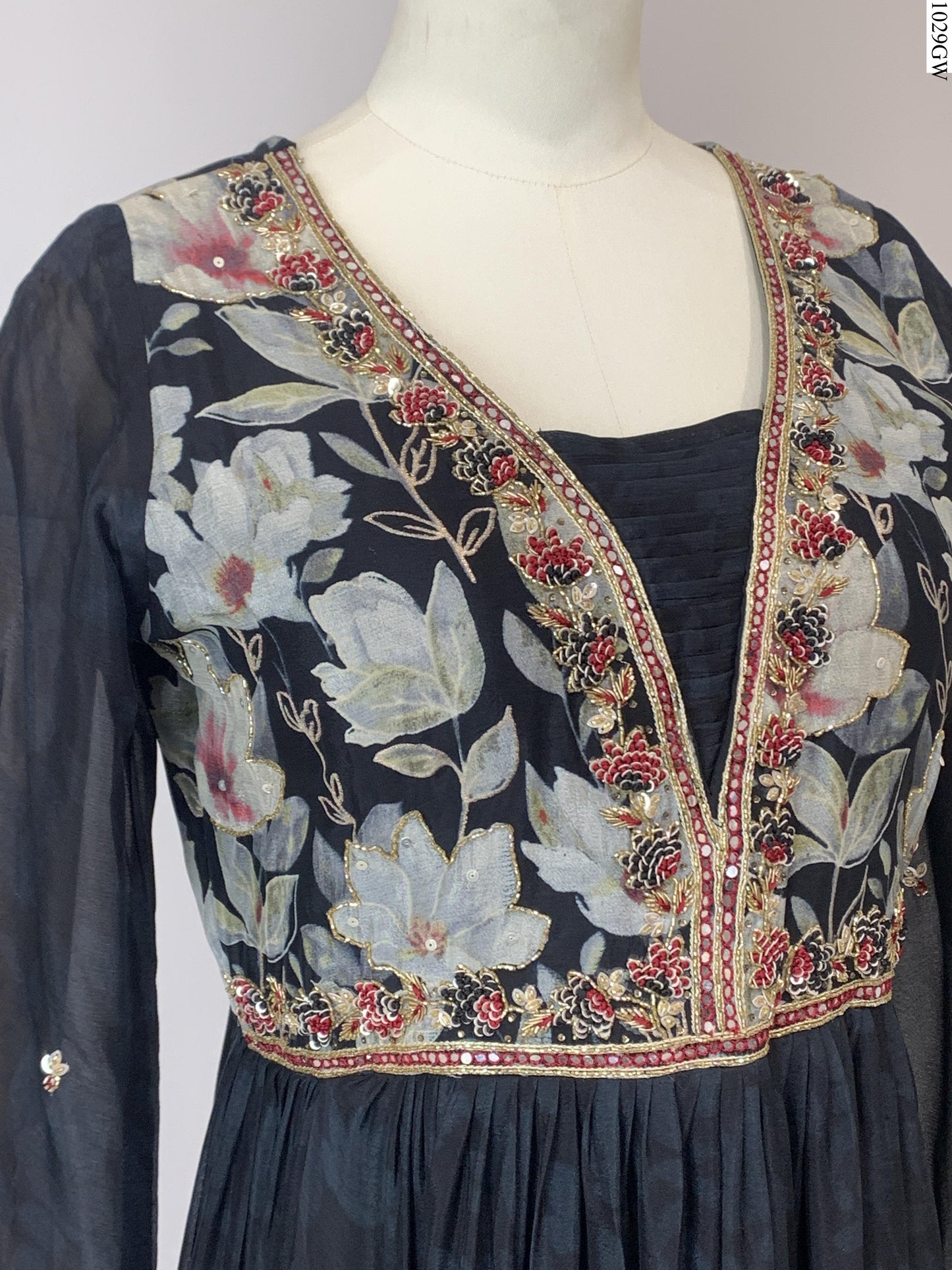 Gown - 7462 FW BK