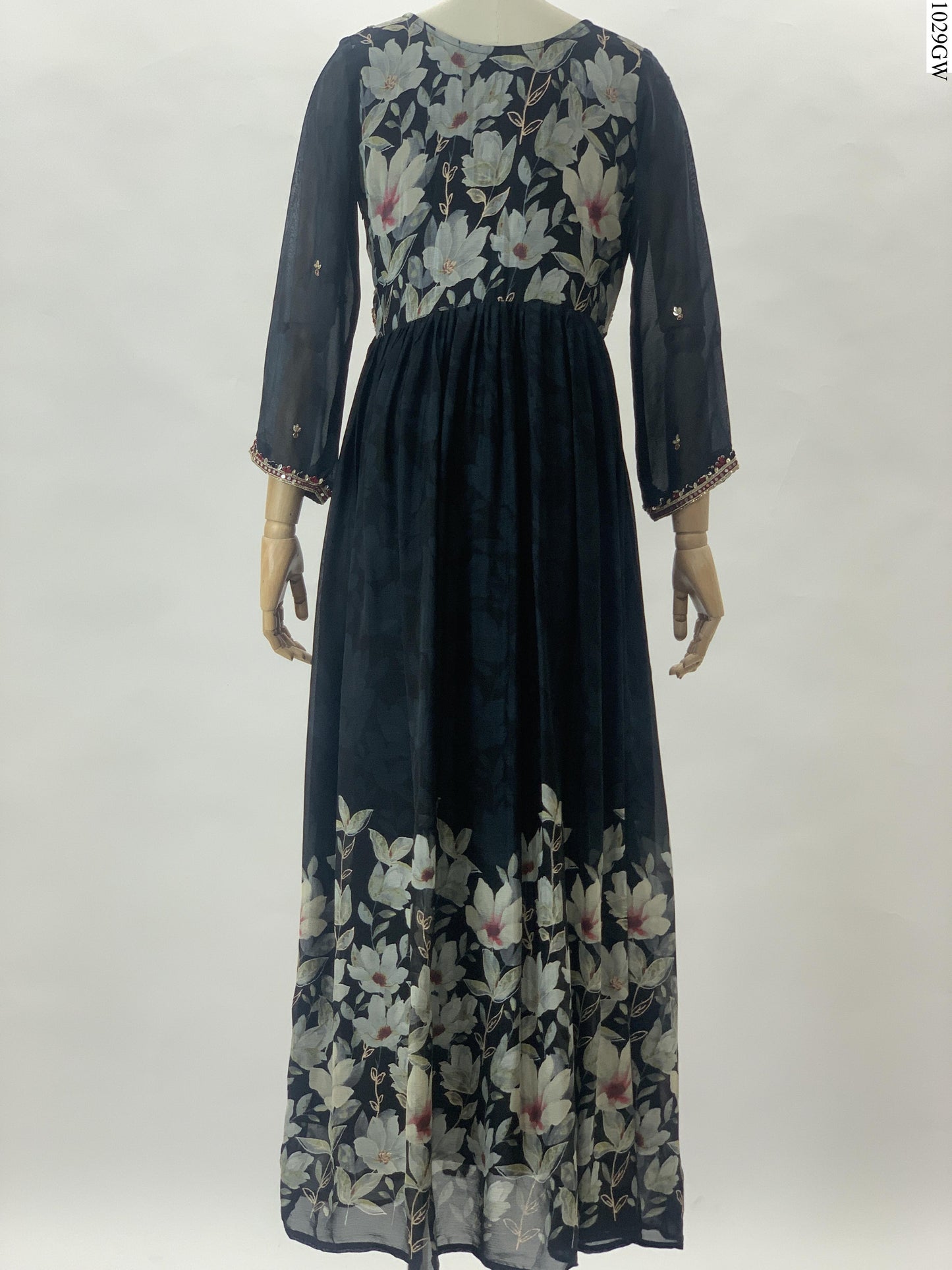 Gown - 7462 FW BK