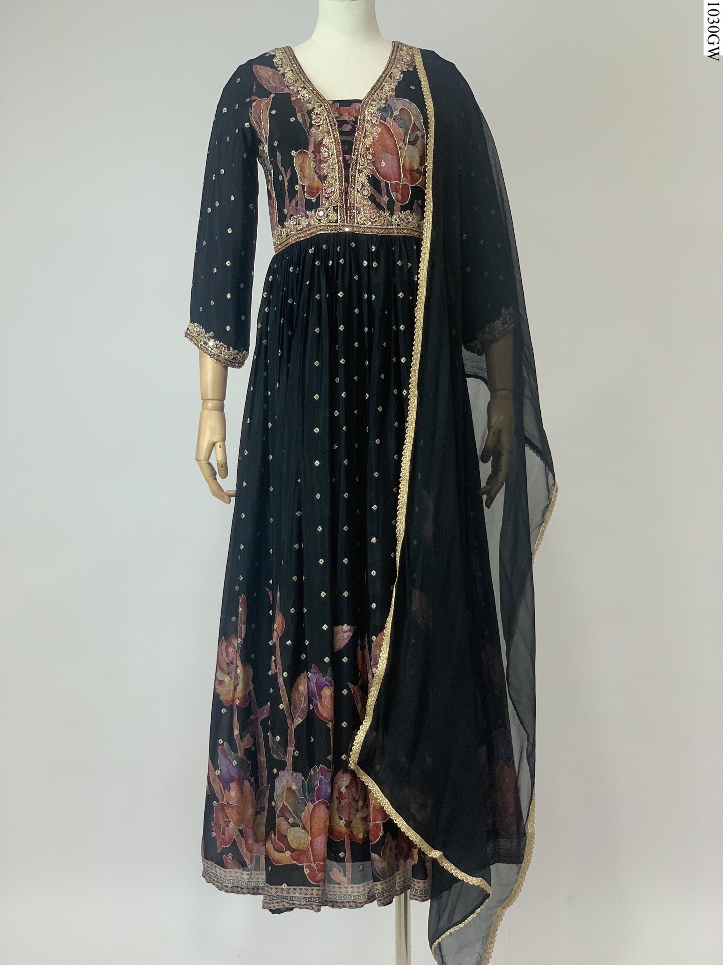 Gown - 7474 FW BK