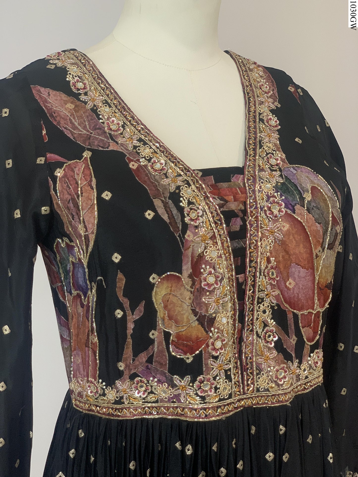 Gown - 7474 FW BK