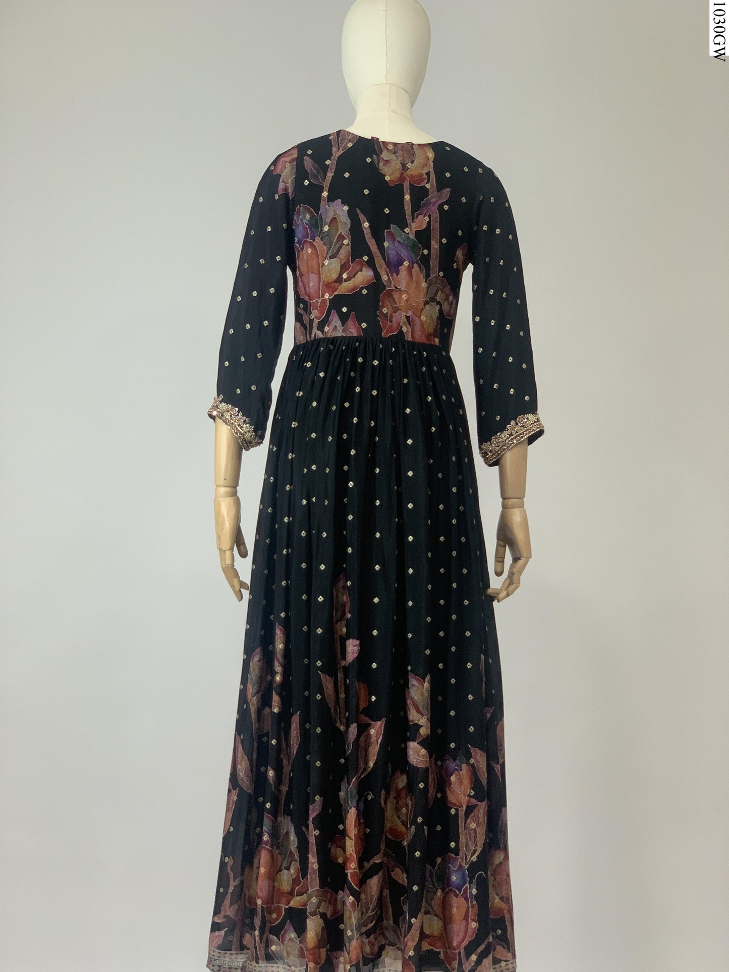 Gown - 7474 FW BK