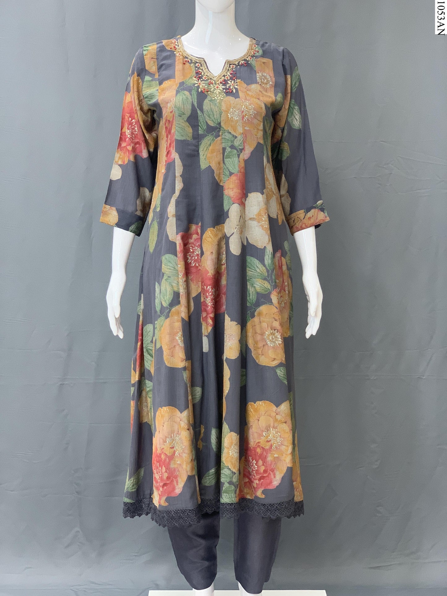 Anarkali - 1053AN PD GY