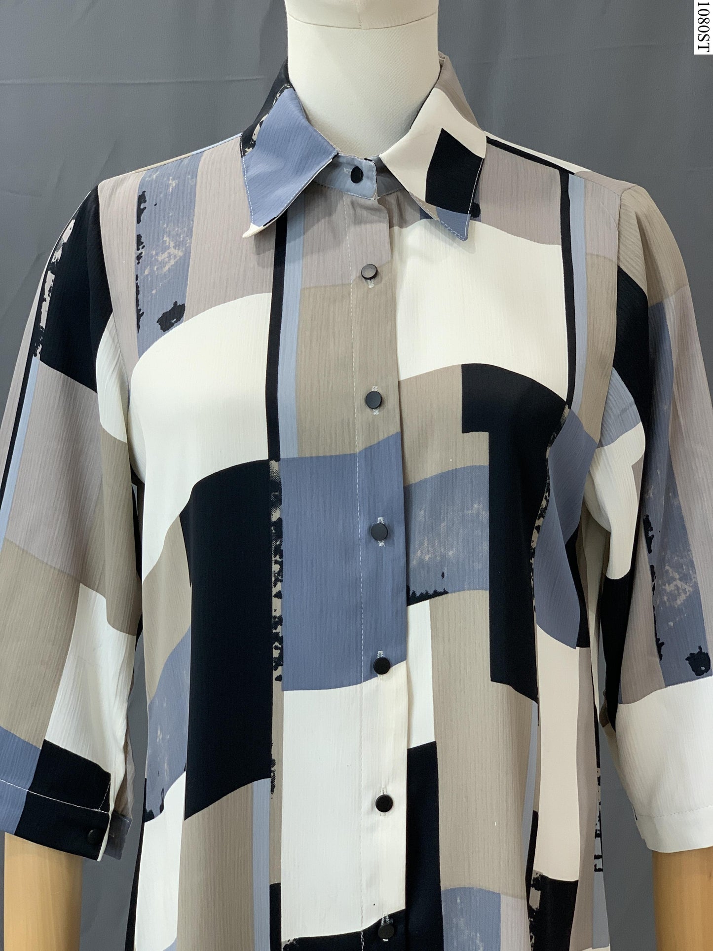 Shirt Top - PN6439 AG GY