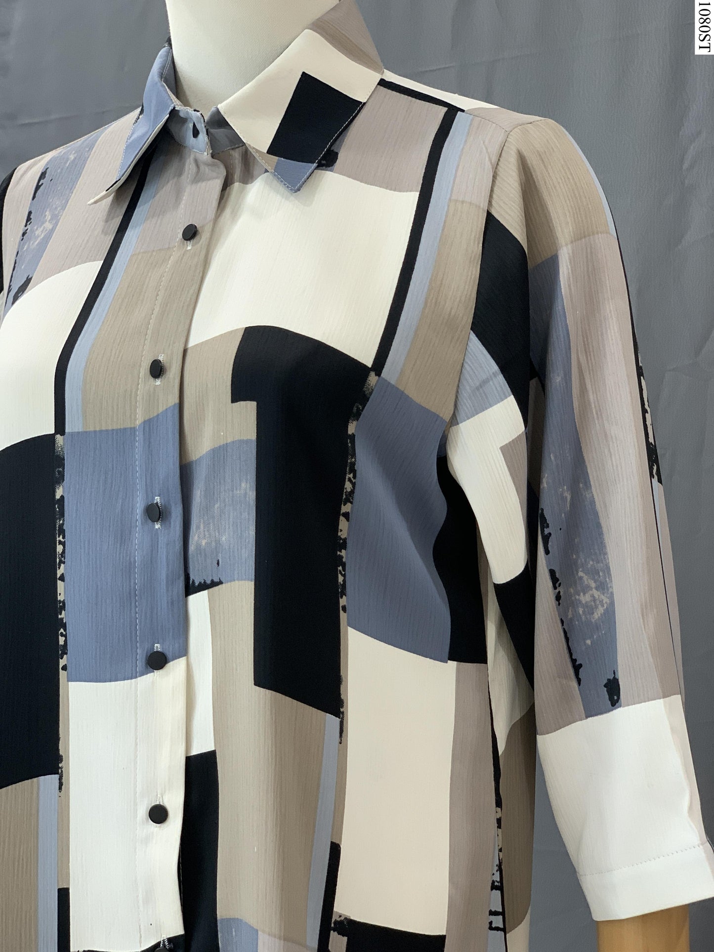 Shirt Top - PN6439 AG GY