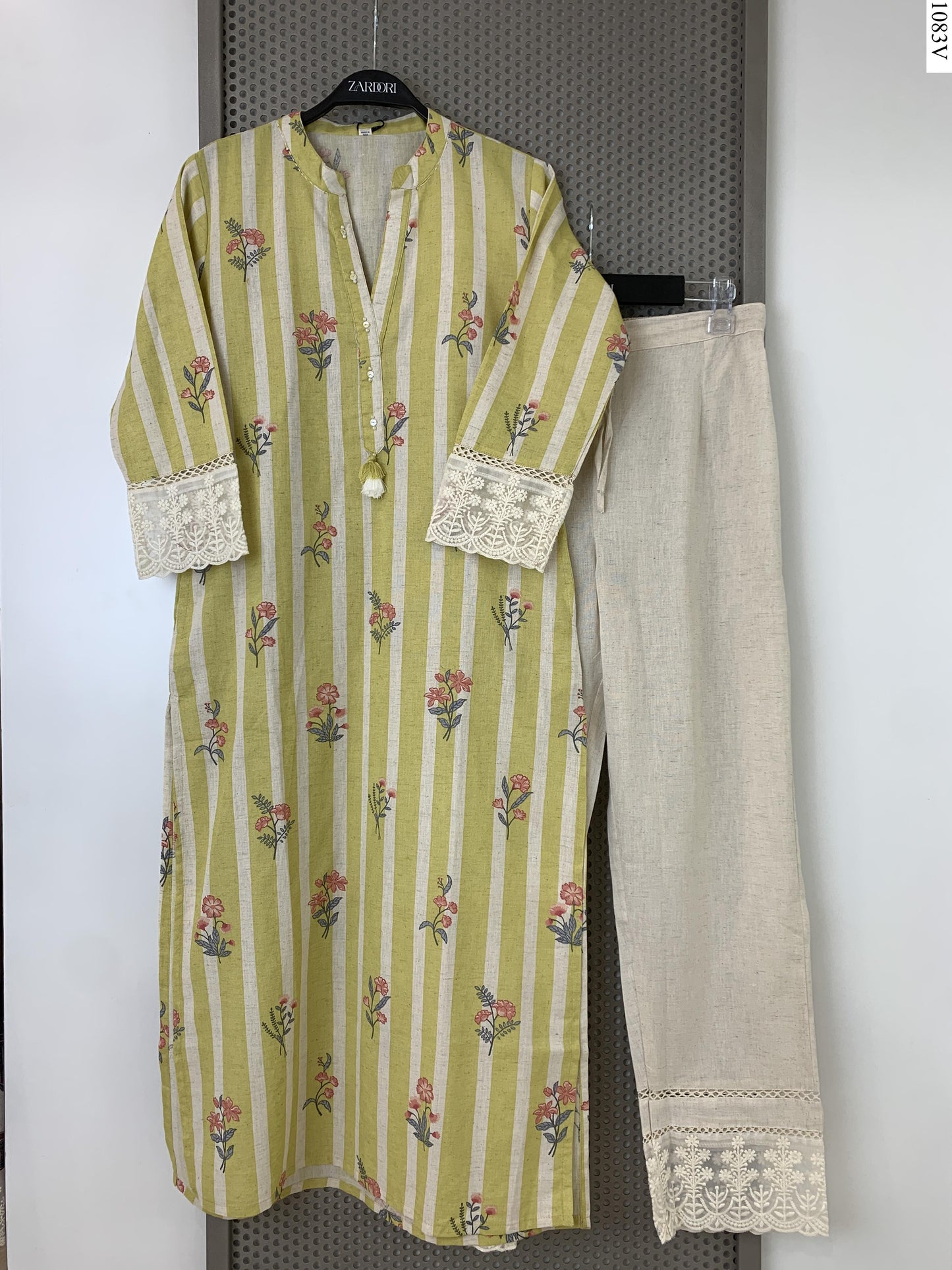 2Pcs Suit - A-4906 JJ Y