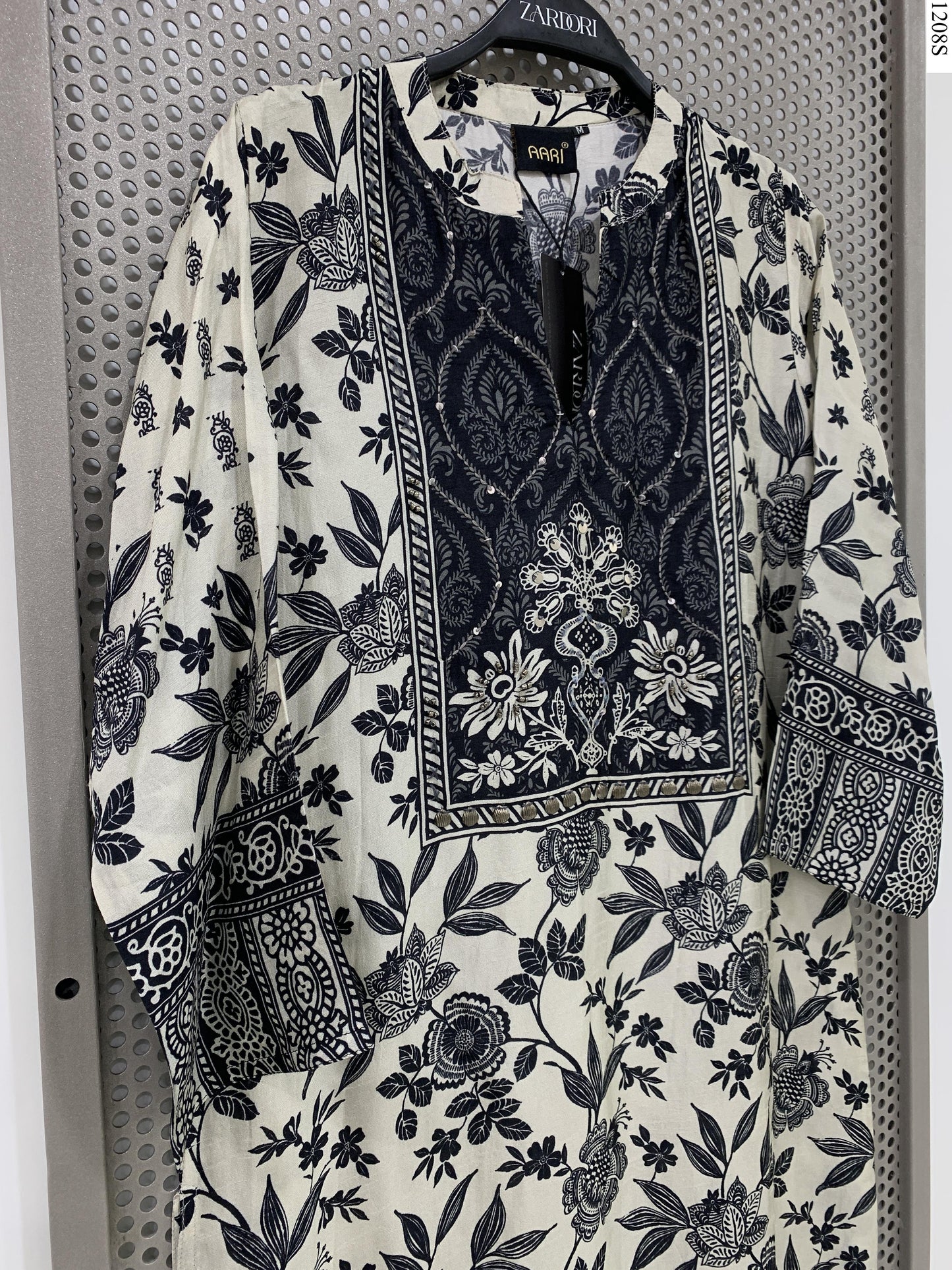 3Pcs Suit - 8901 AR BK