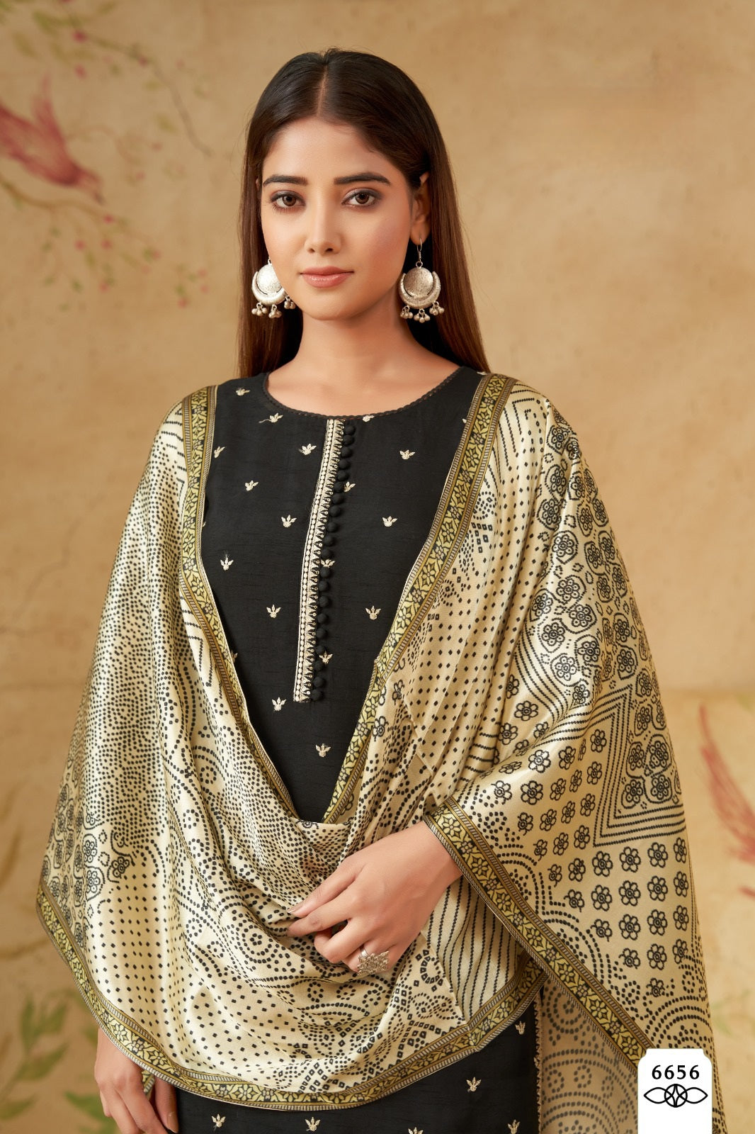 3Pcs Suit - 6656 AR BK