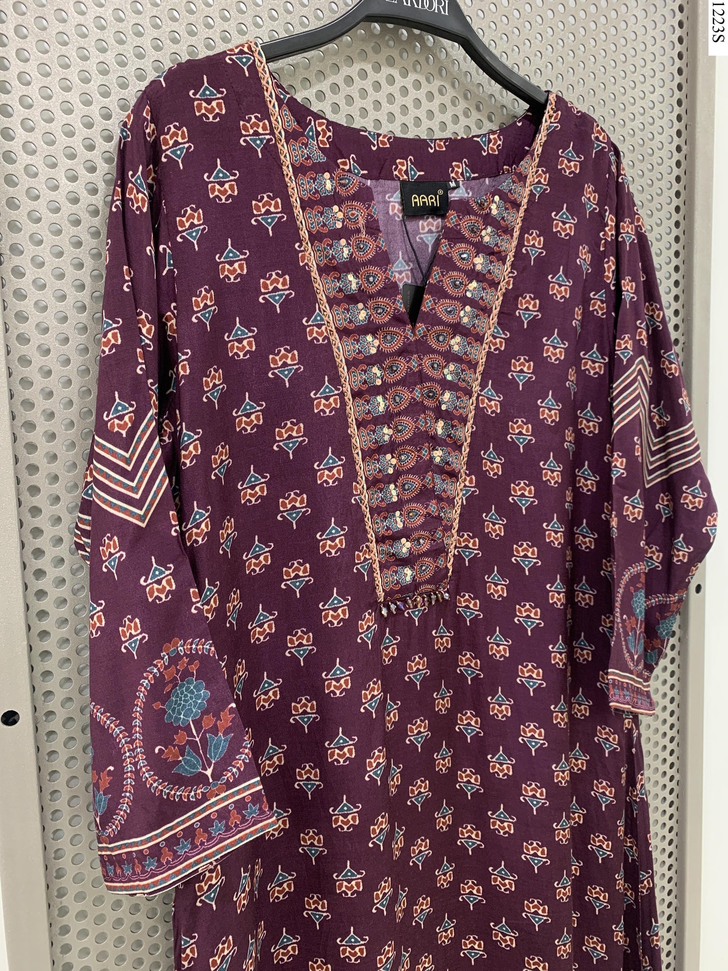 3Pcs Suit - 8907 AR PL