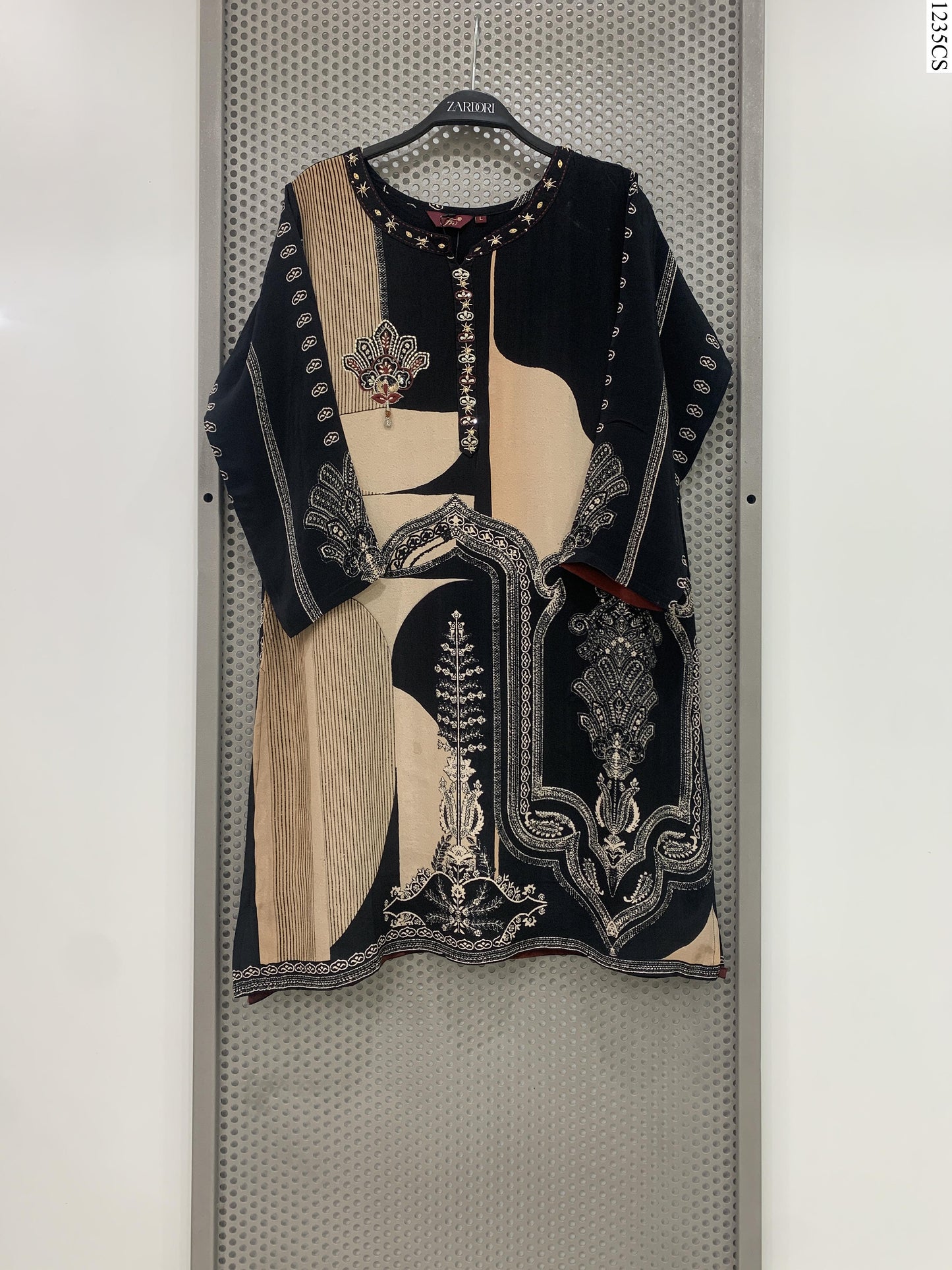 Coord Set - K7331 FW BK