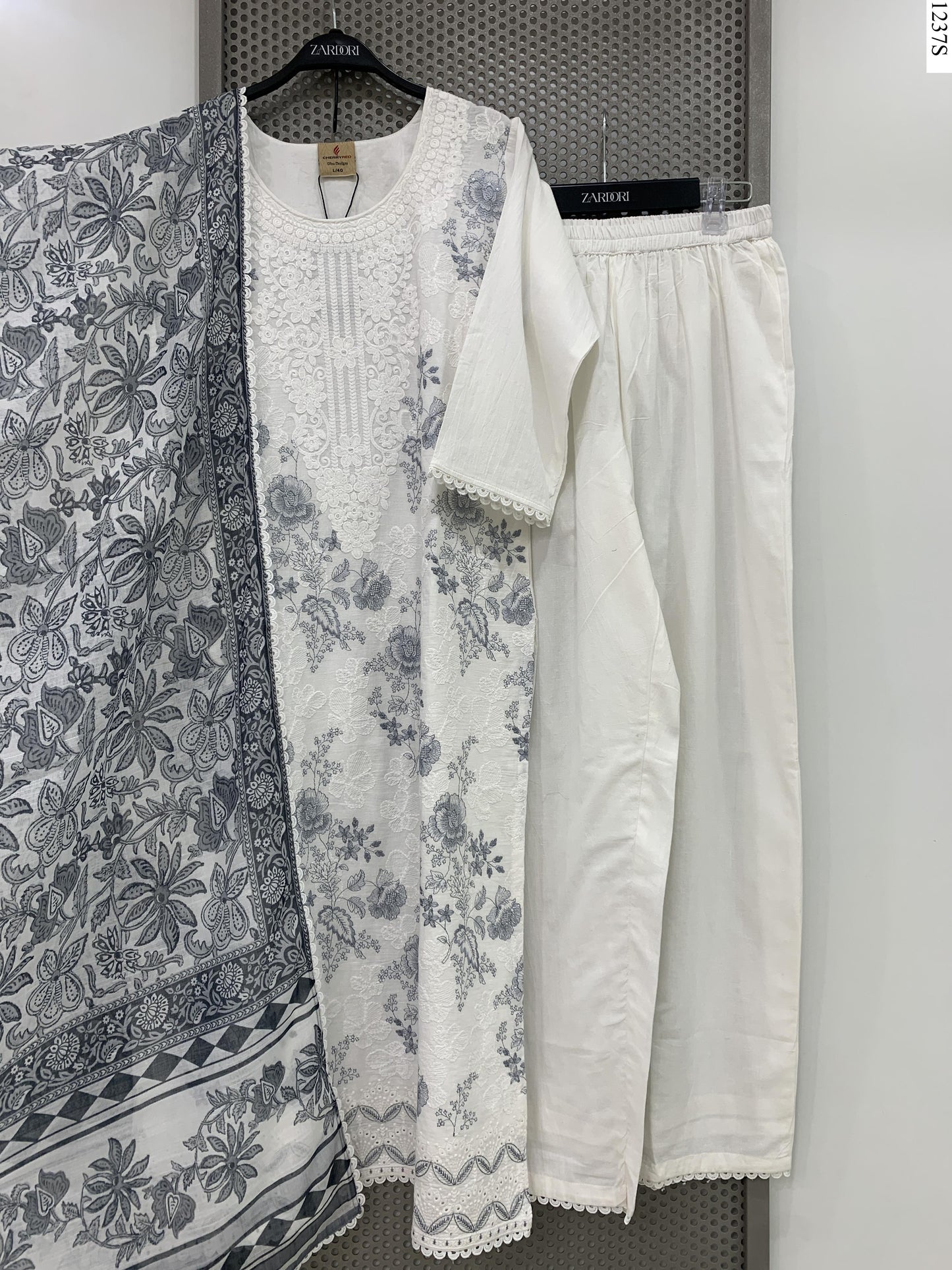 3Pcs Suit - 11783 DI W