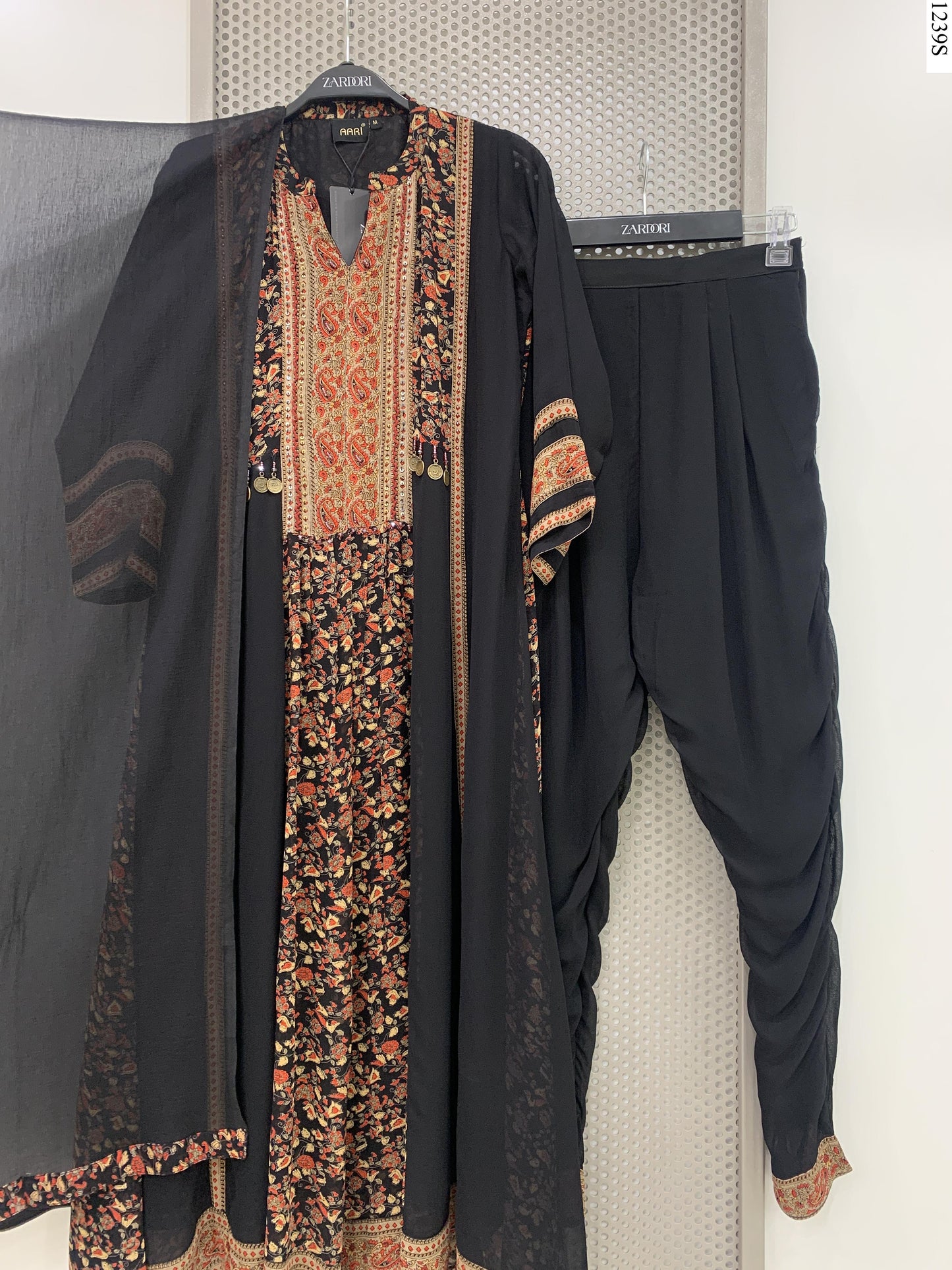 3Pcs Suit - 2165 AR BK