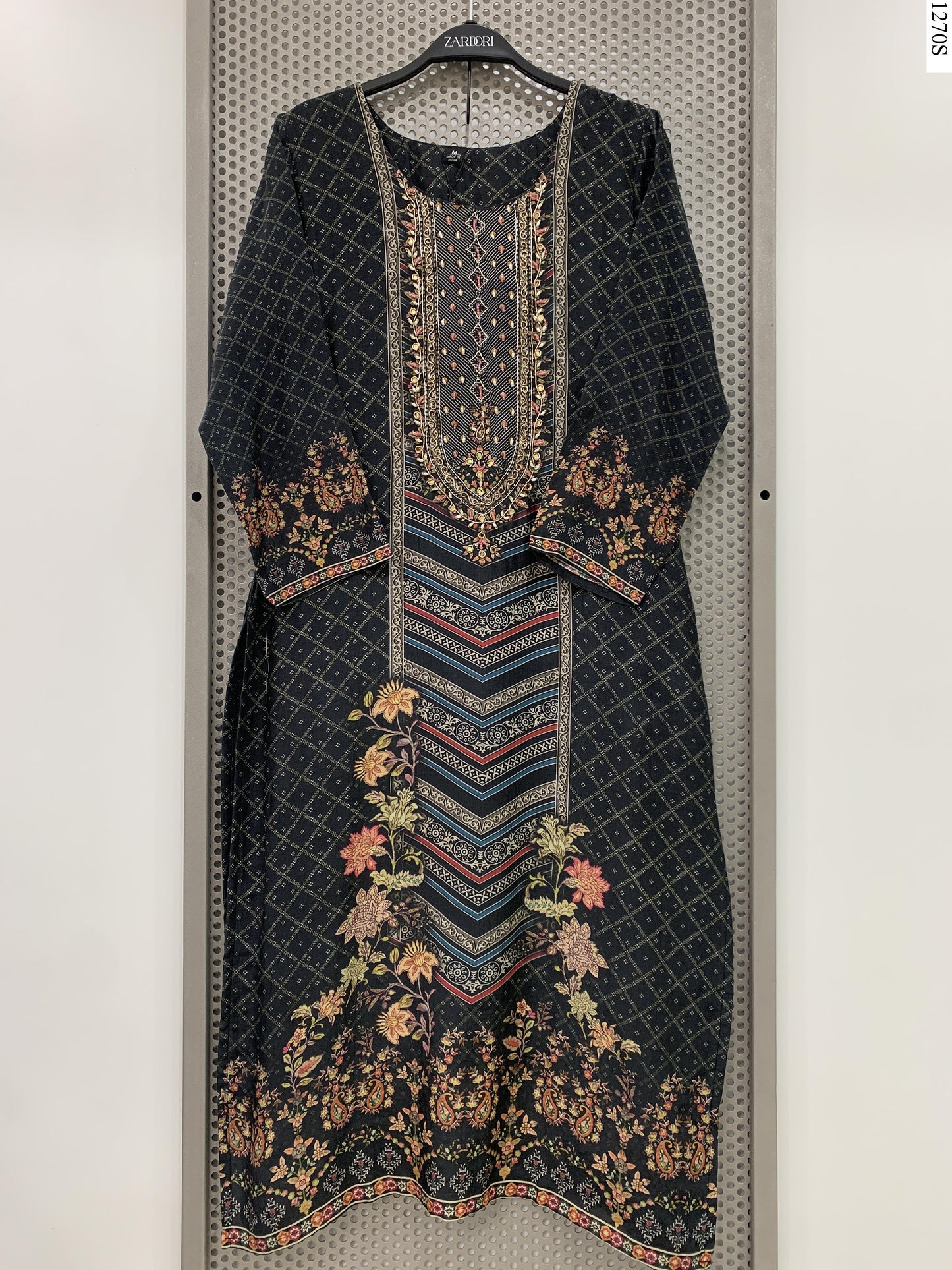 3Pcs Suit - 1425 AN BK