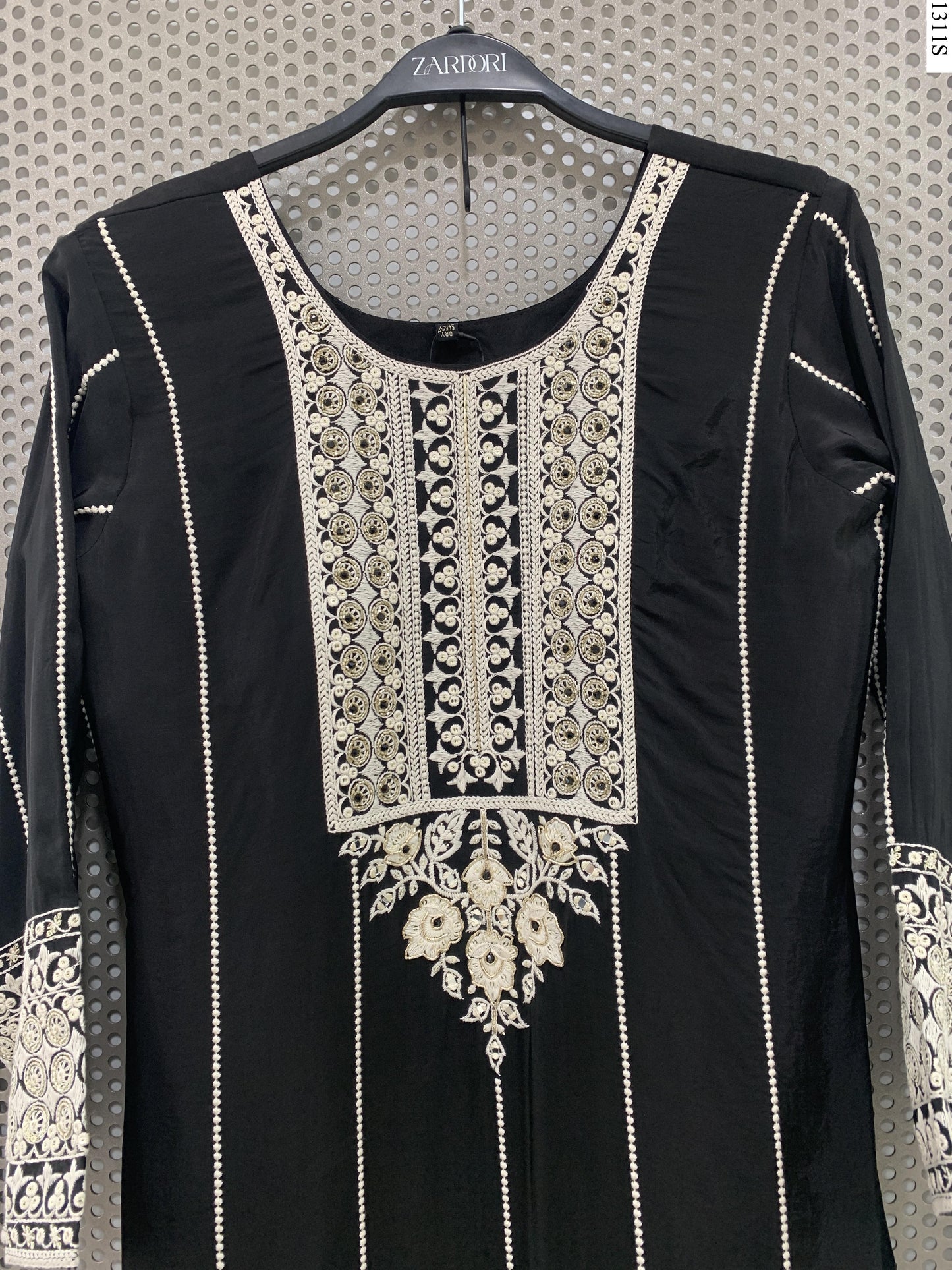 3Pcs Suit - RS7732 MA BK