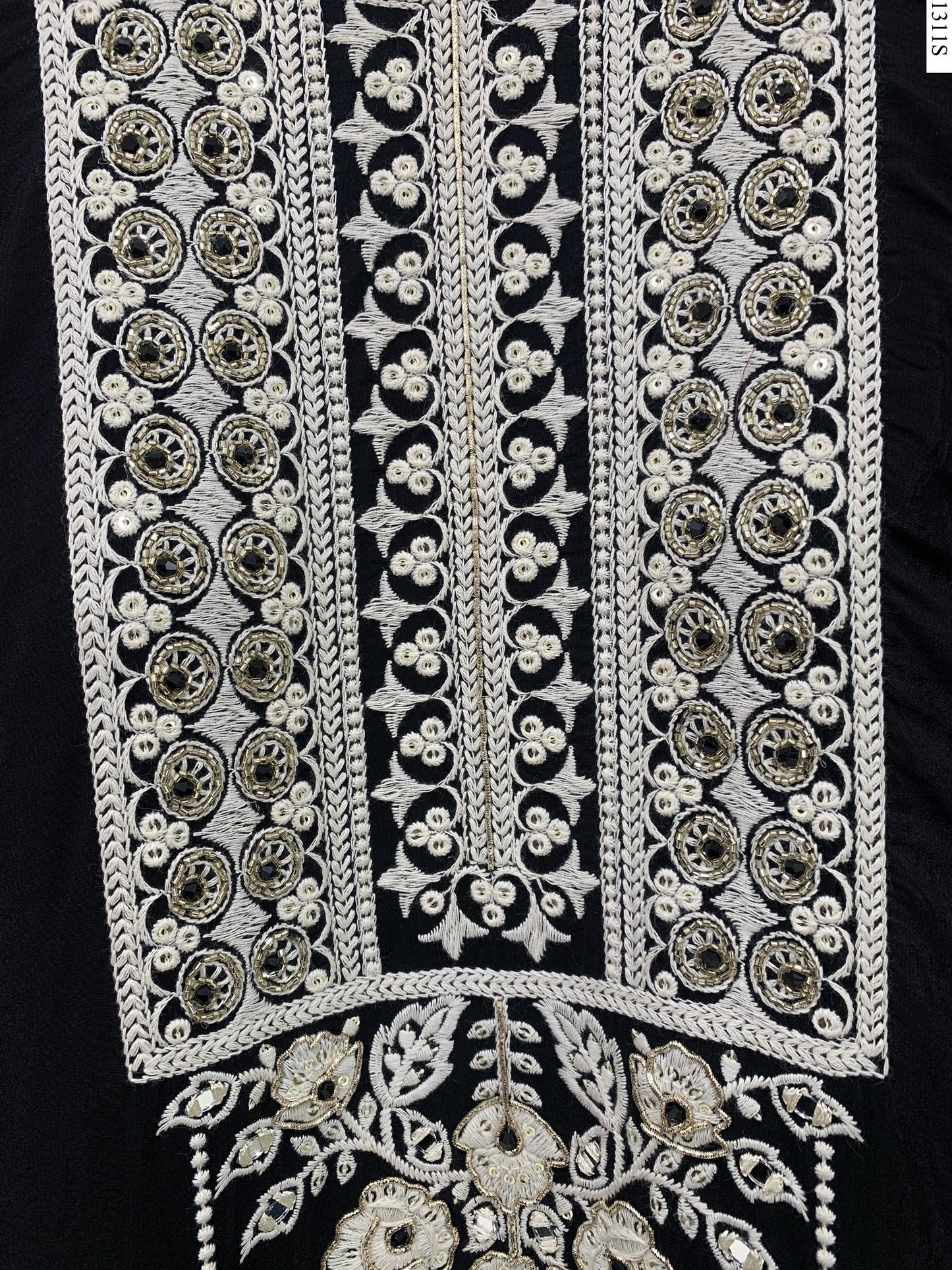 3Pcs Suit - RS7732 MA BK