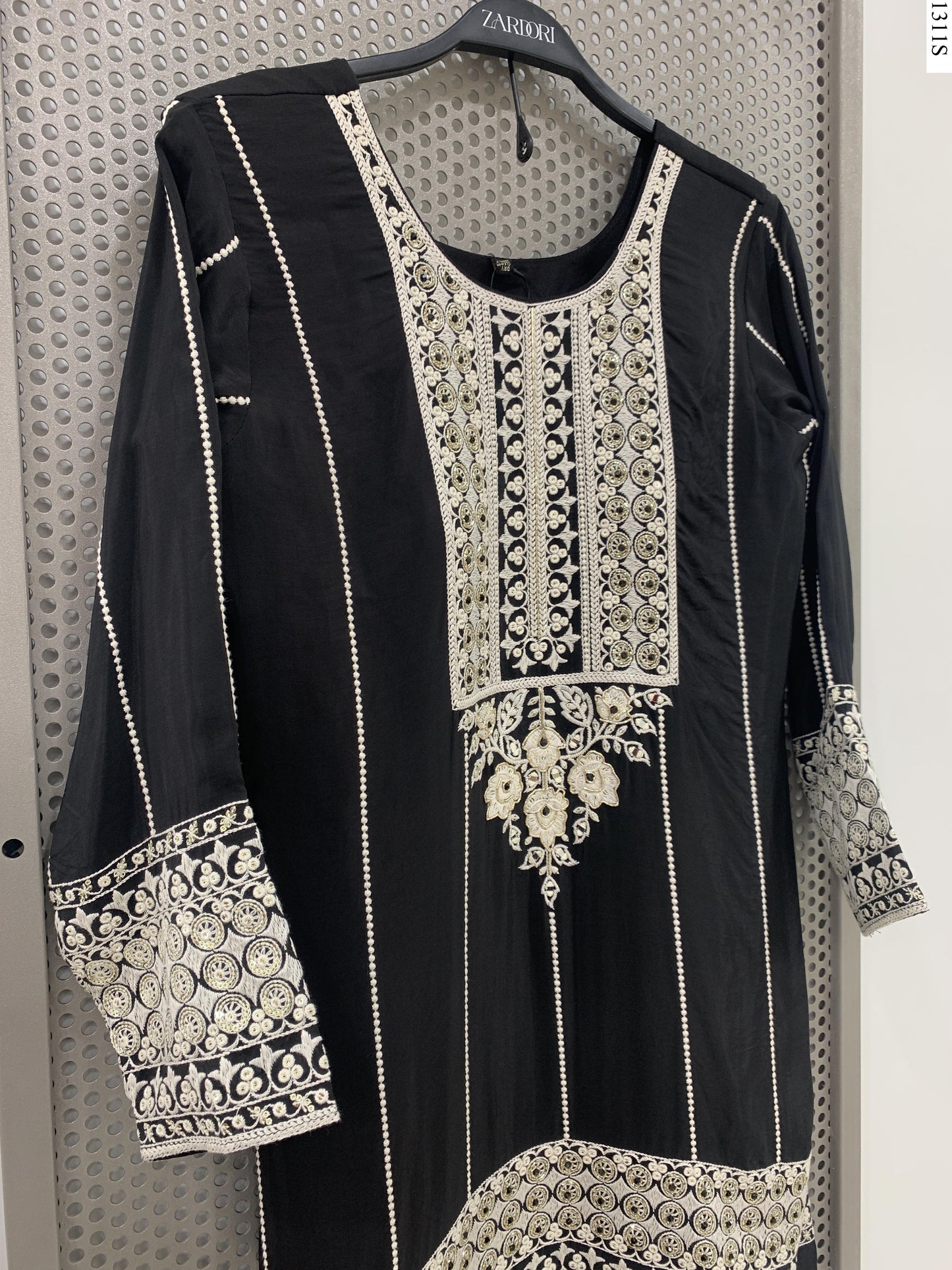 3Pcs Suit - RS7732 MA BK