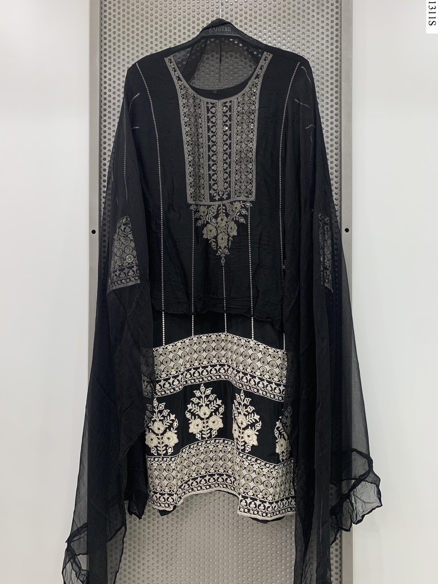 3Pcs Suit - RS7732 MA BK