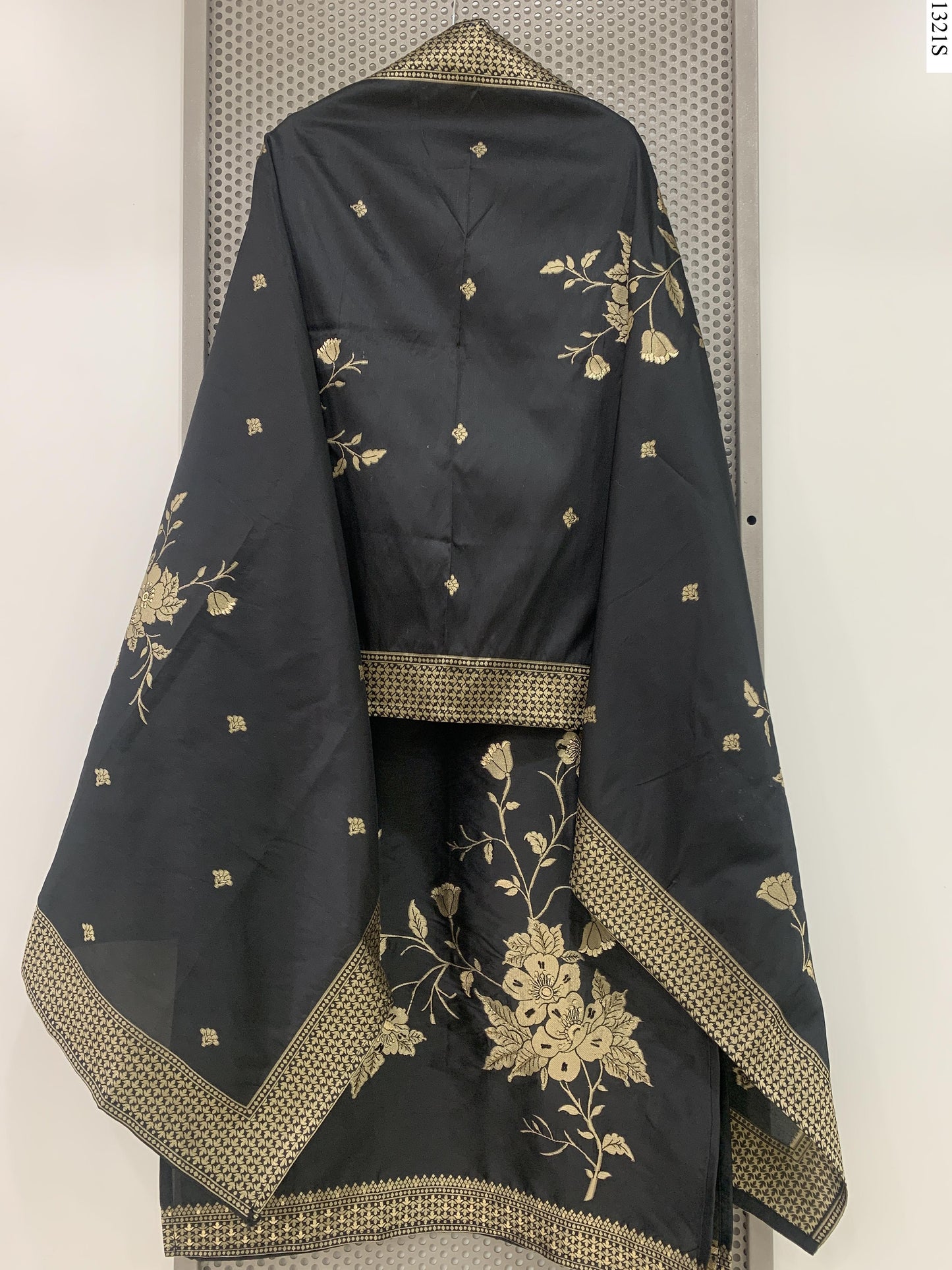 3Pcs Suit - 11647 YM BK