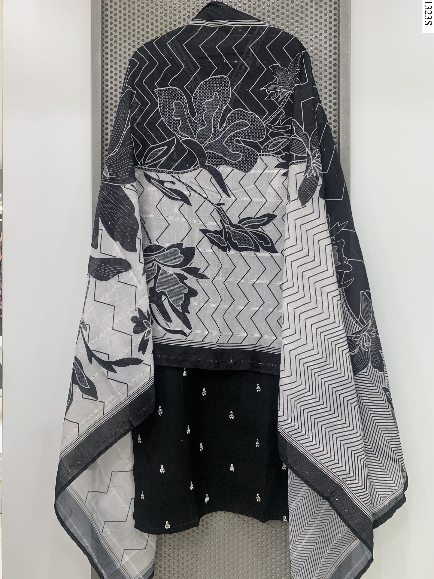 3Pcs Suit - 11590 YM BK