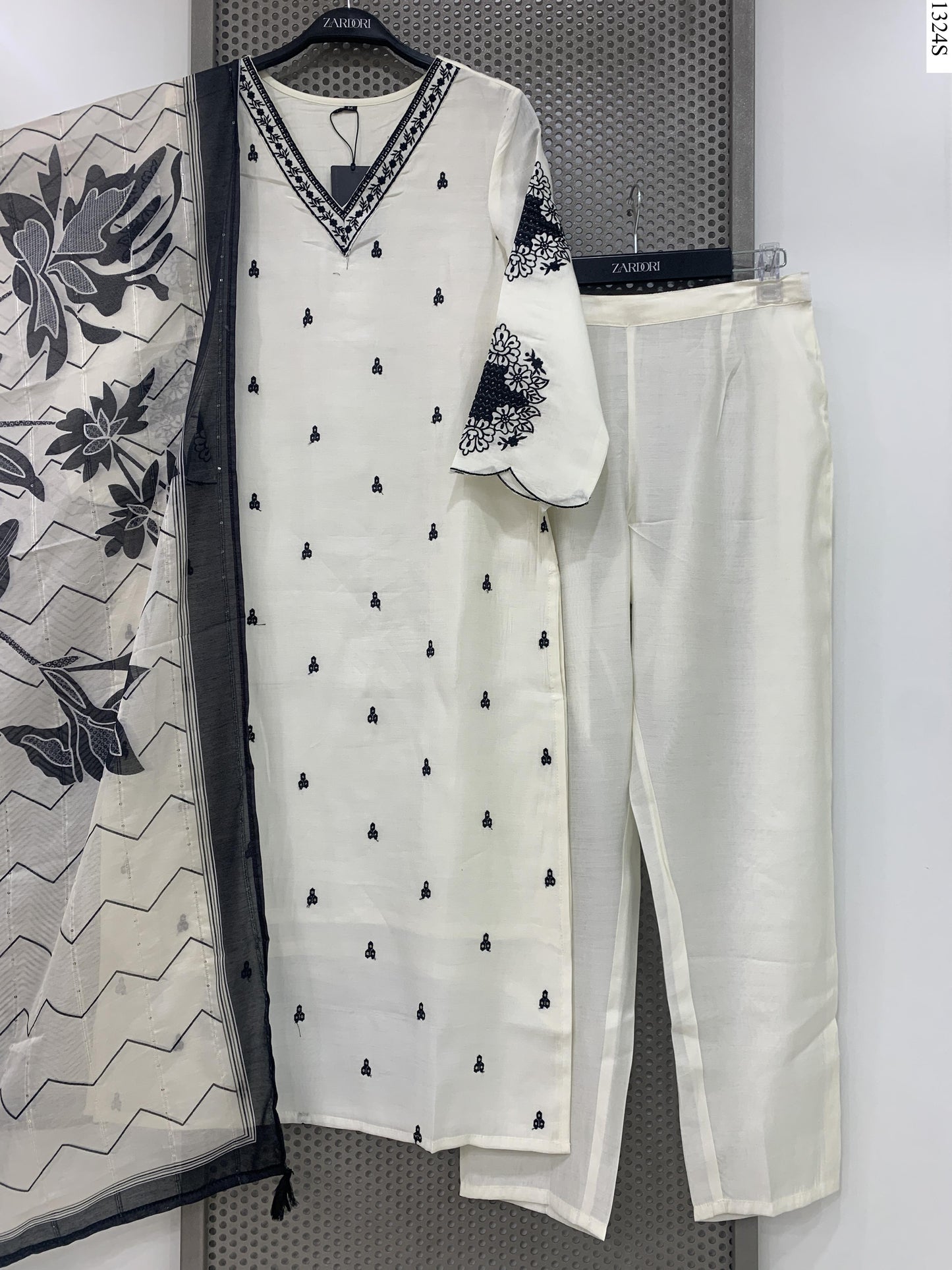 3Pcs Suit - 11590 YM W
