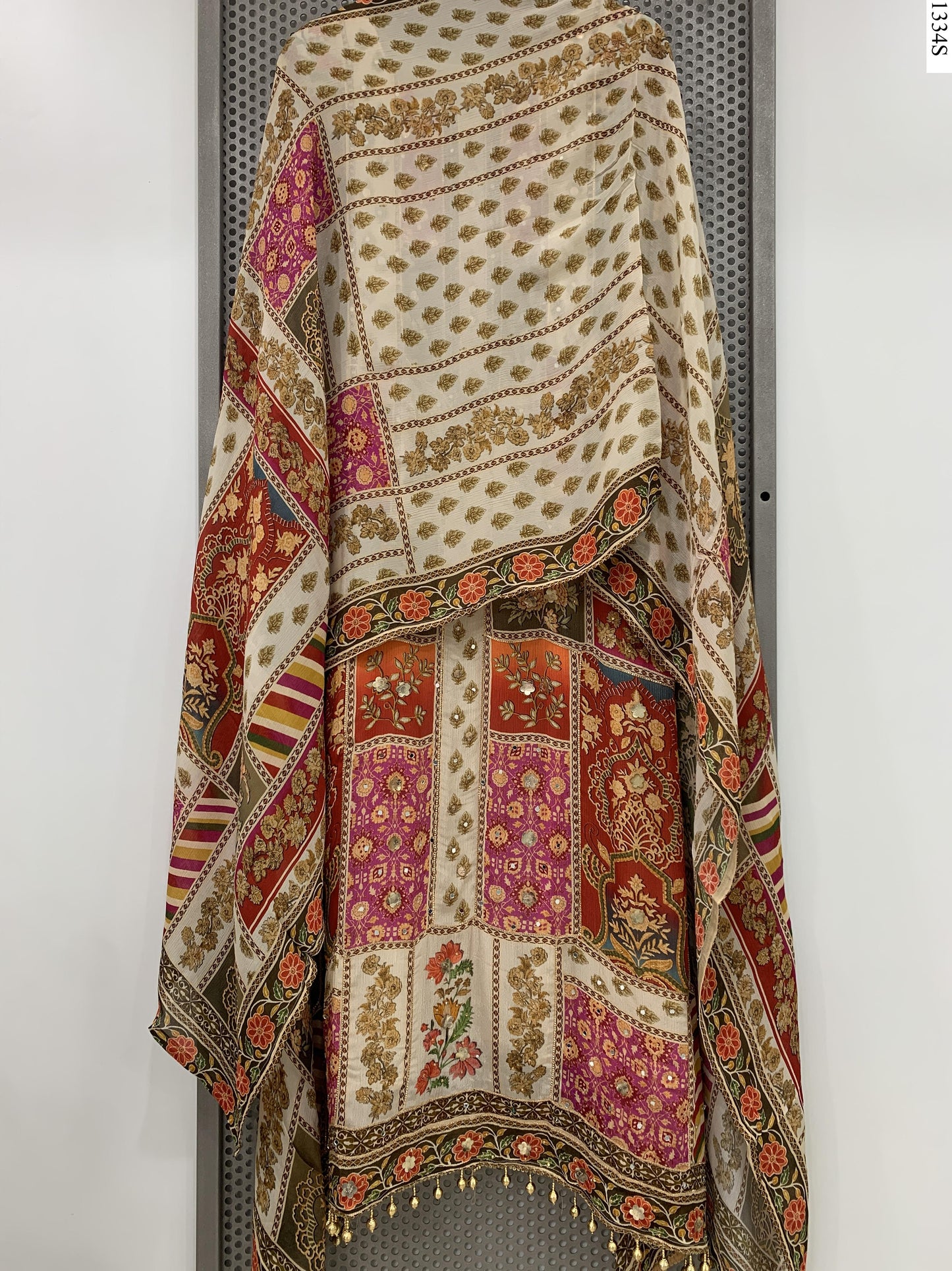 3Pcs Suits - 9424 AS CR