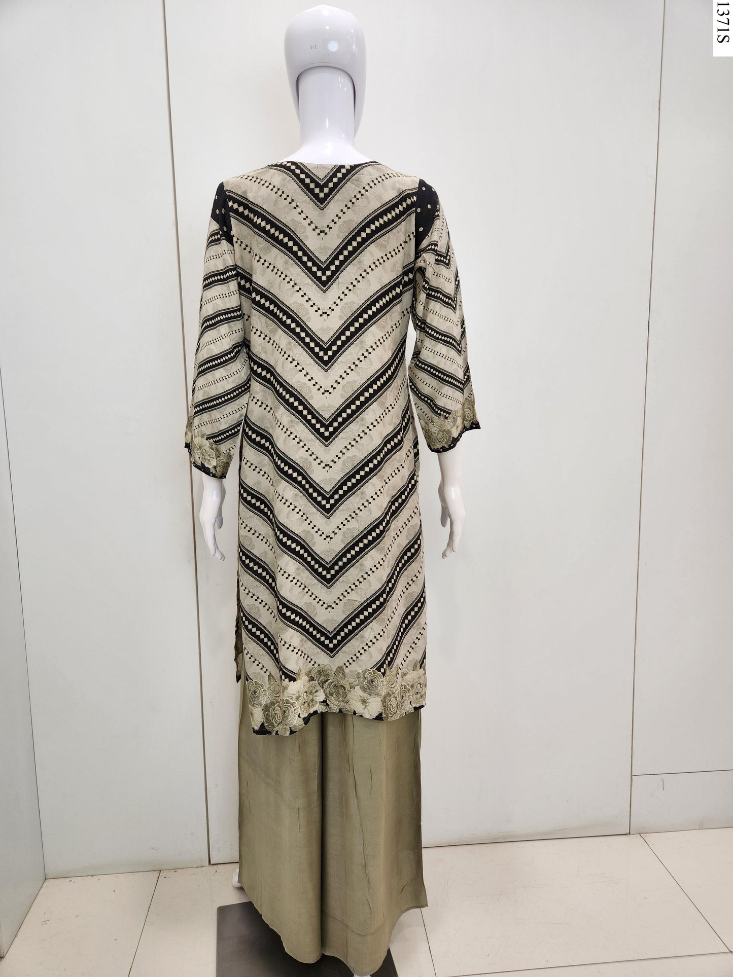 3Pcs Suit - K6733 FW BK