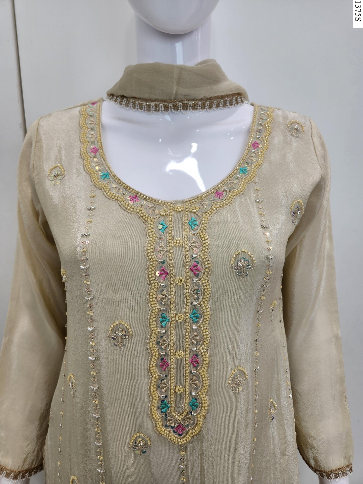 3Pcs Suit - 3590 GR CR