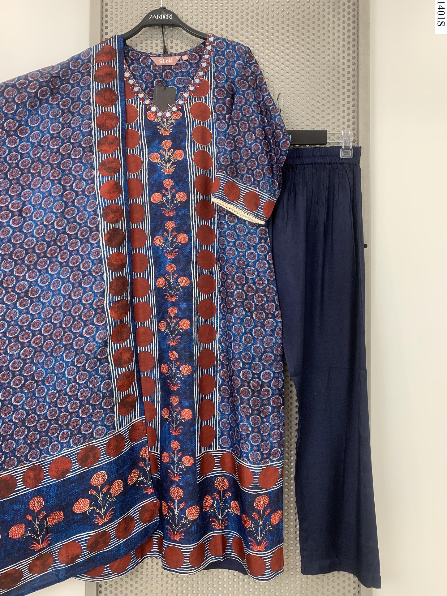 3Pcs Suit - 2185 SL B