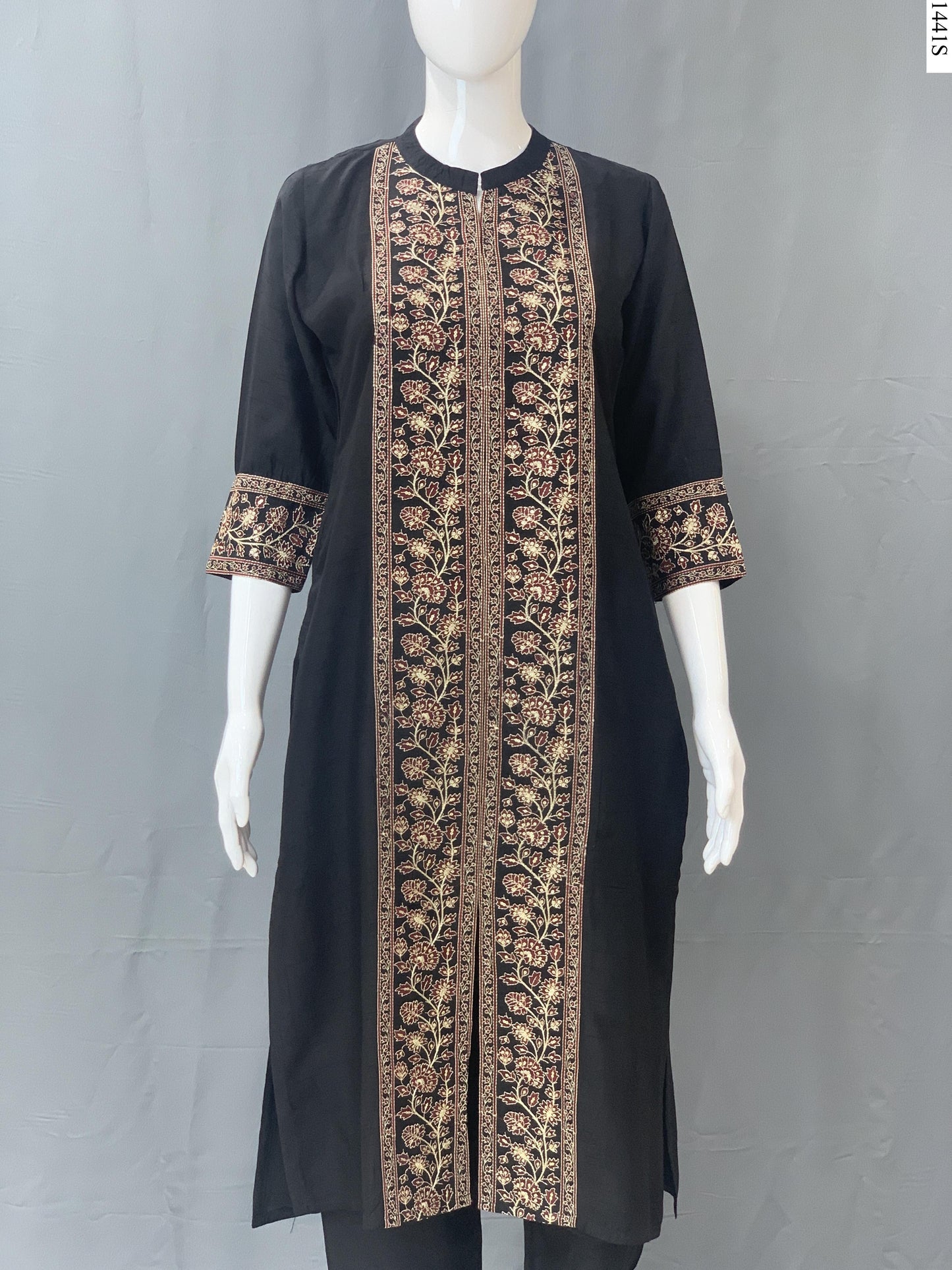 3Pcs Suit - 6713 AR BK