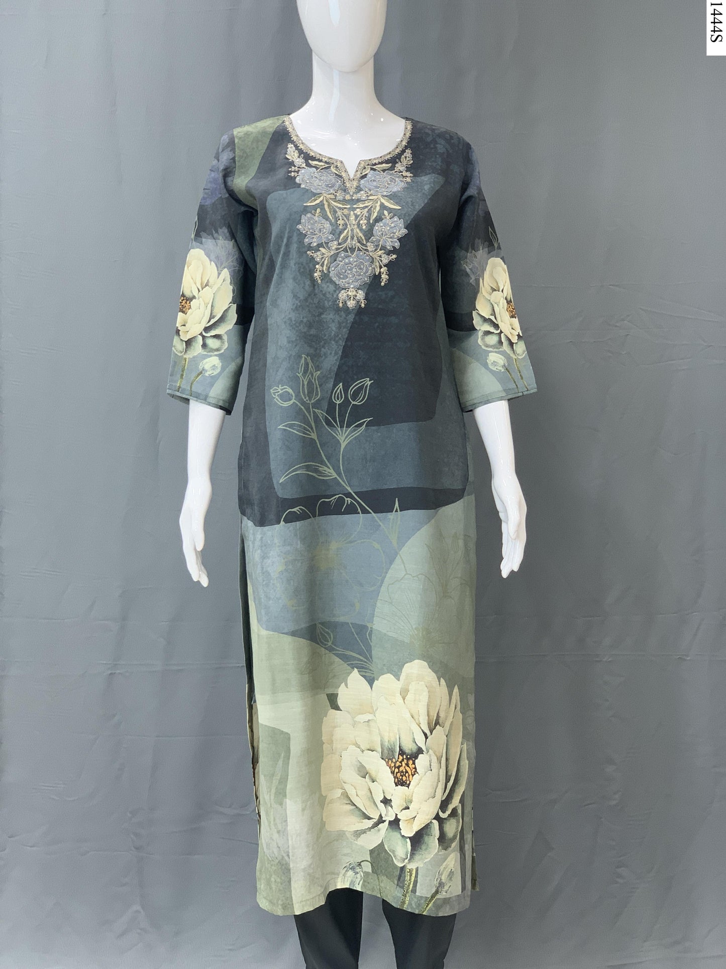 3Pcs Suit - 1444S PD GY