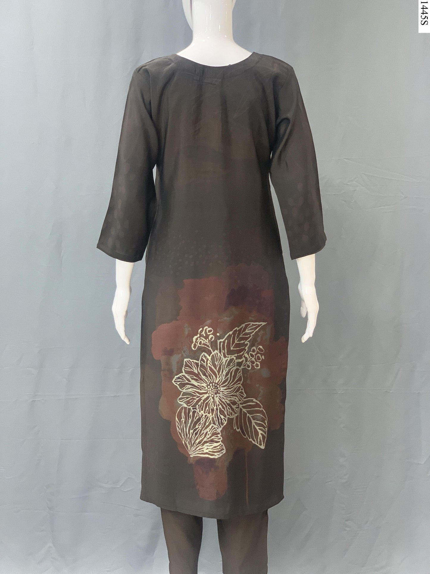 3Pcs Suit - 1445S PD BK