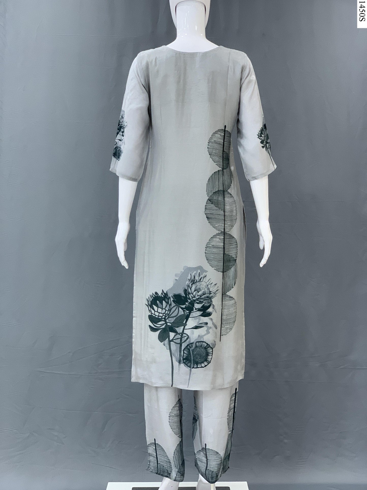 3Pcs Suit - 2041 JAL GY