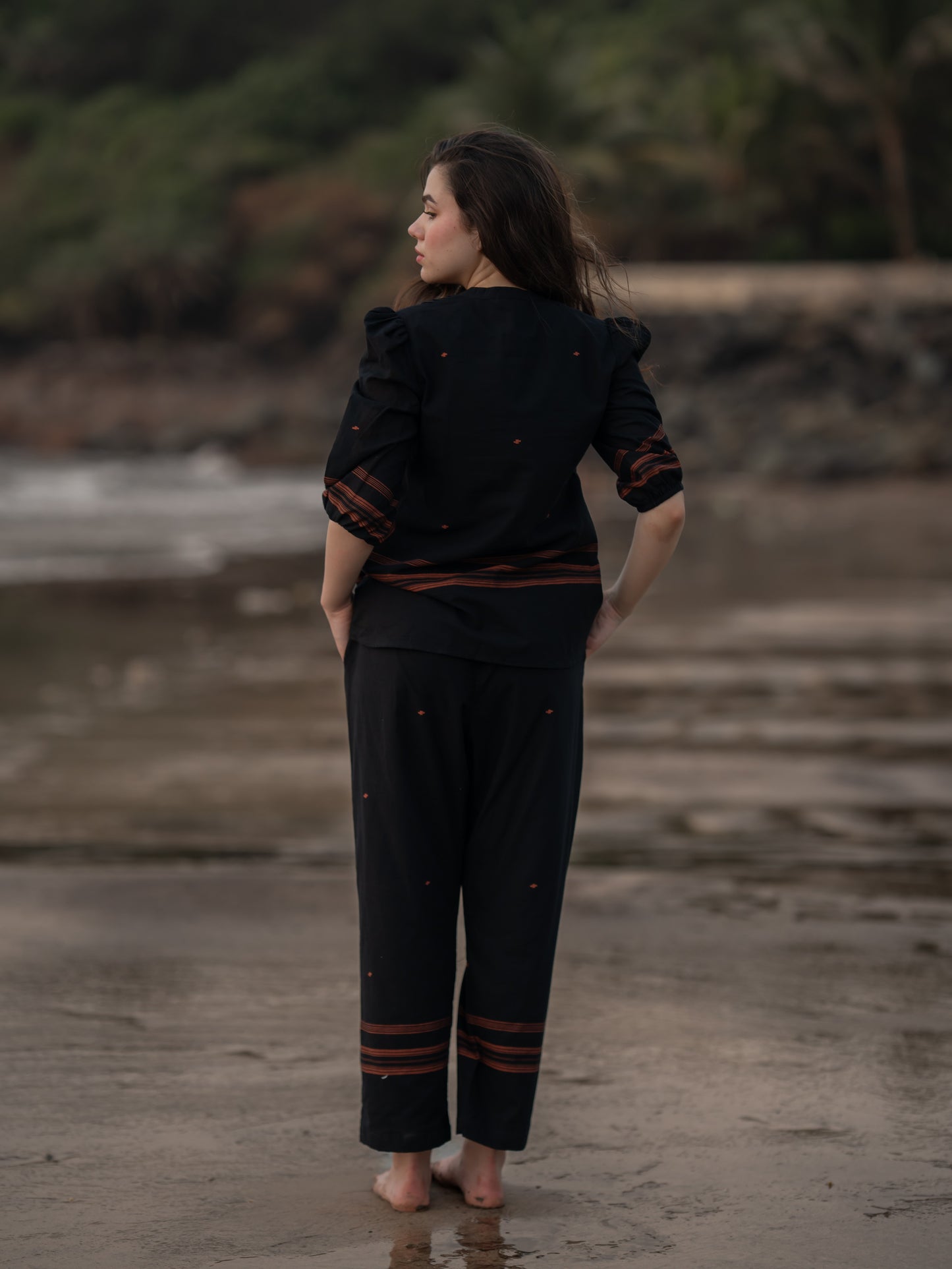 Coord Set - 7820 TQ BK