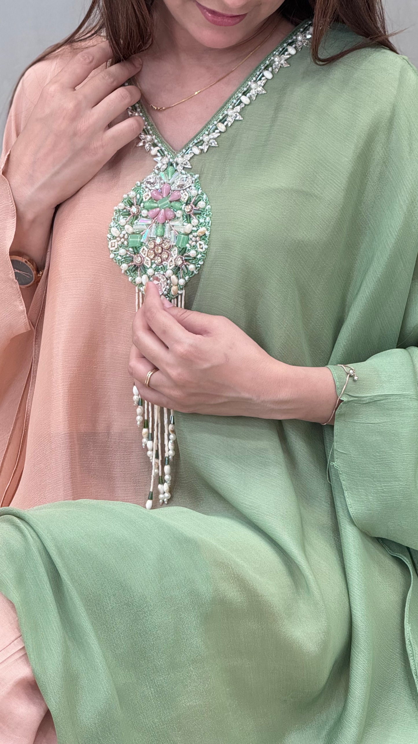 Kaftan Set - 2303 ML G
