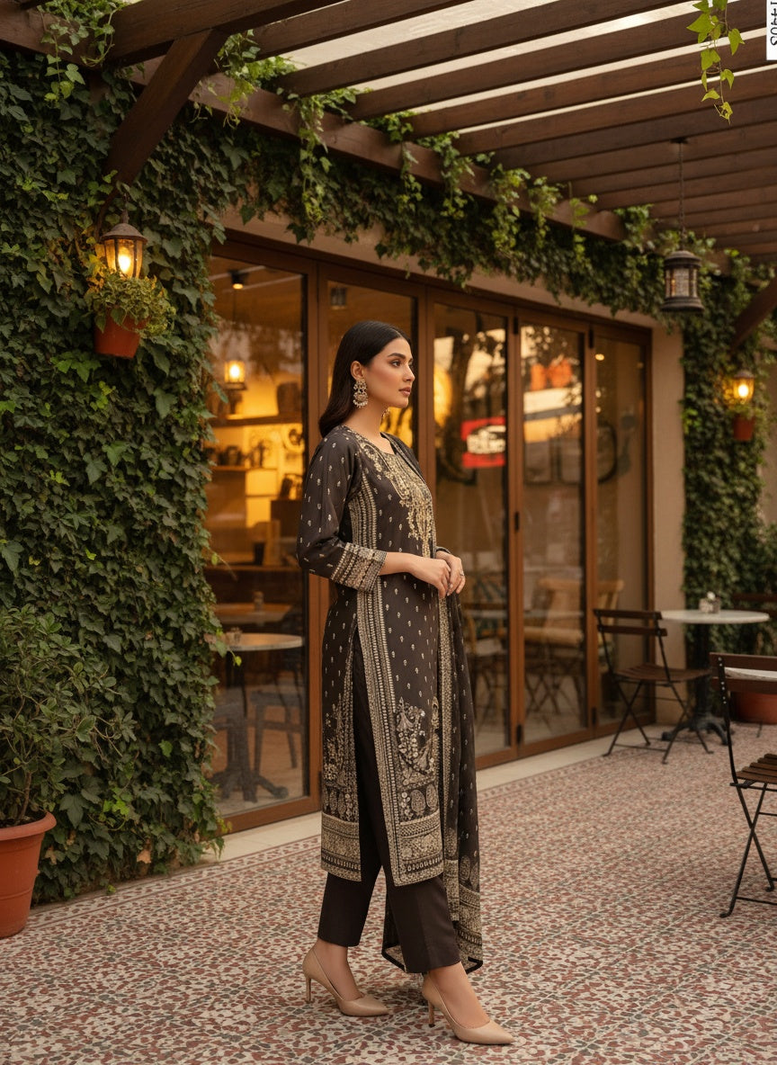 3Pcs Suit - MI7294 MR BR