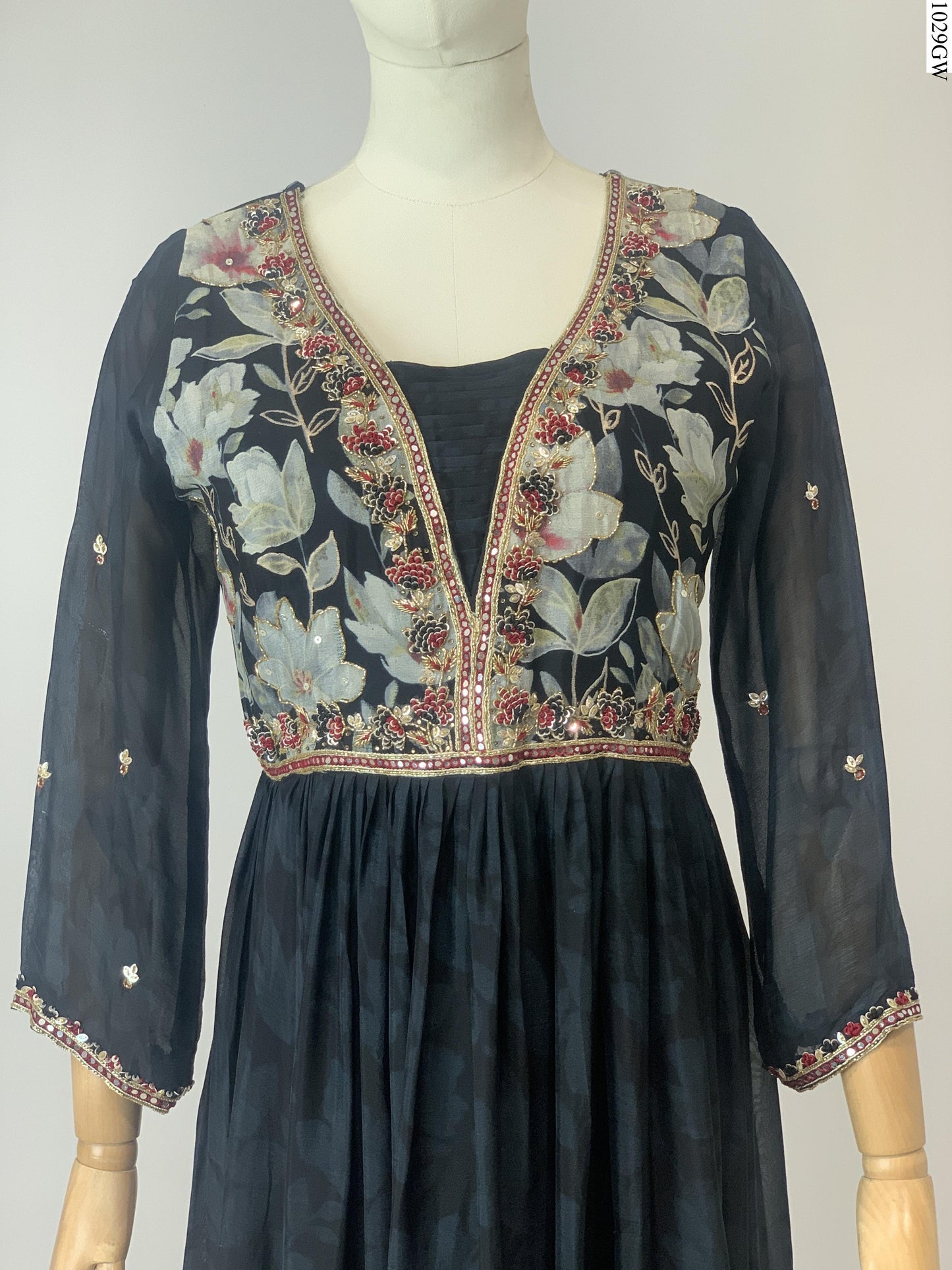 Gown - 7462 FW BK