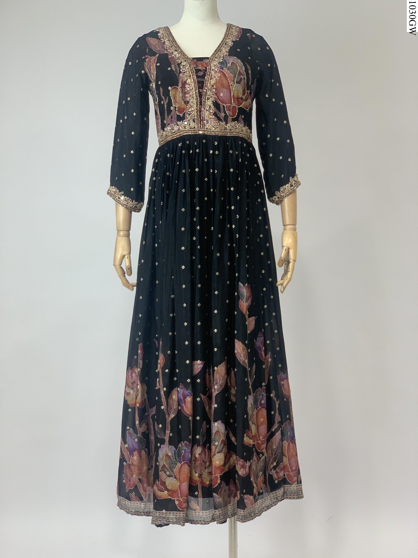 Gown - 7474 FW BK