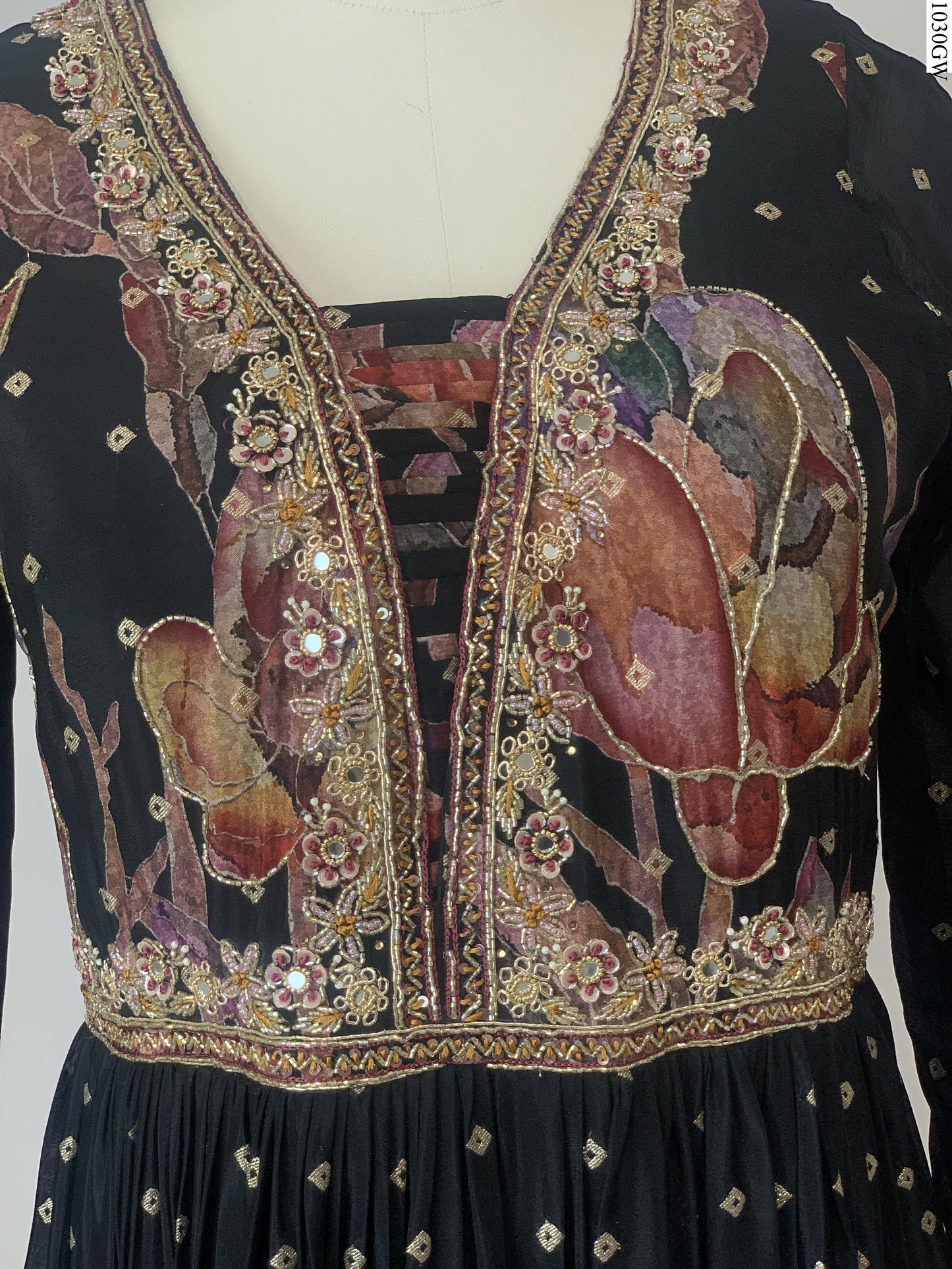 Gown - 7474 FW BK