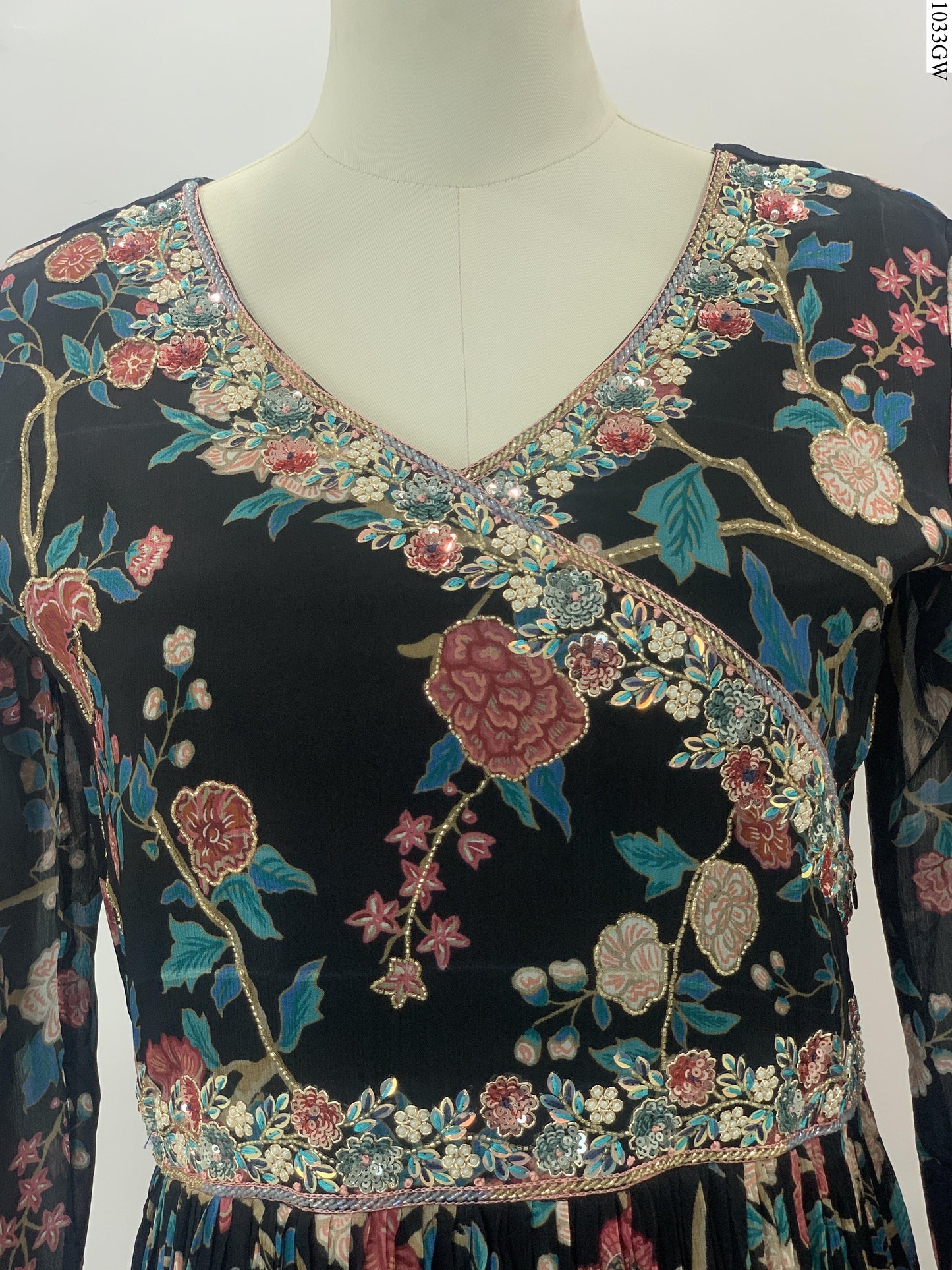 Gown - 7135 FW BK