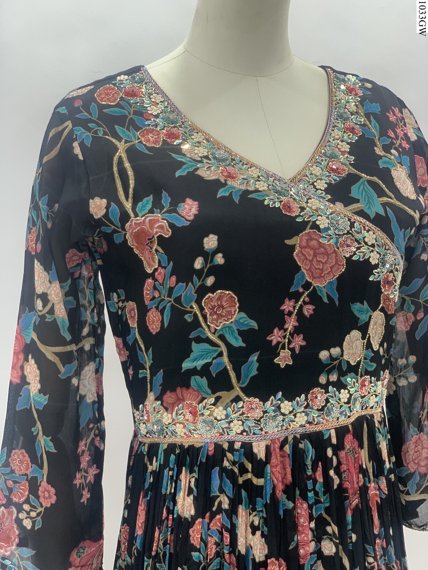 Gown - 7135 FW BK