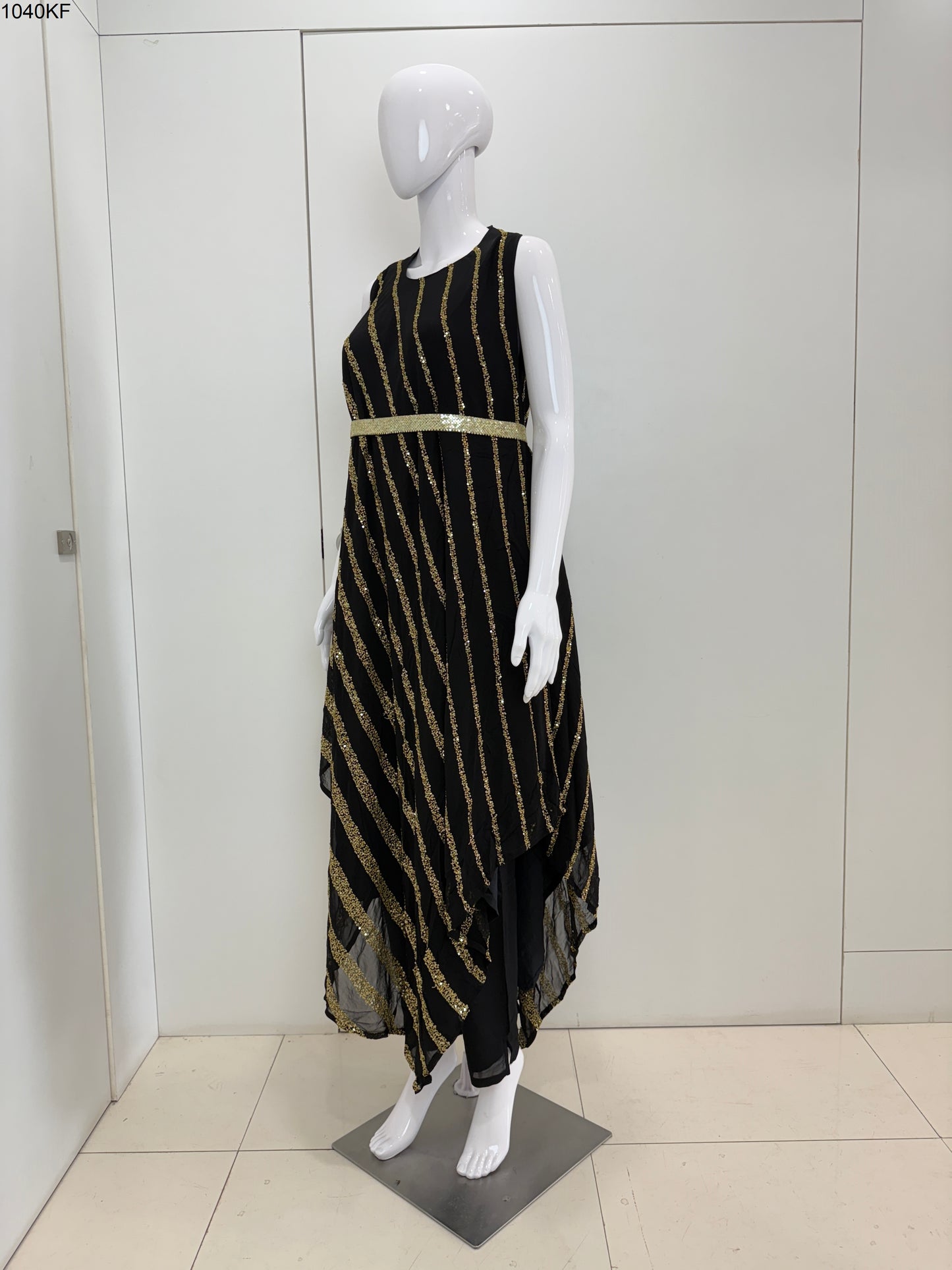 Kaftan Set - DD410 DD BK 8