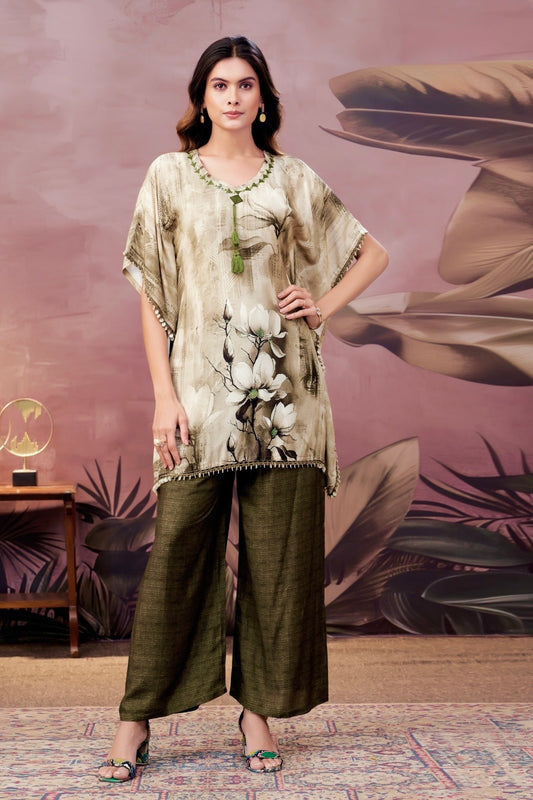 Kaftan Set - G1623 GA G