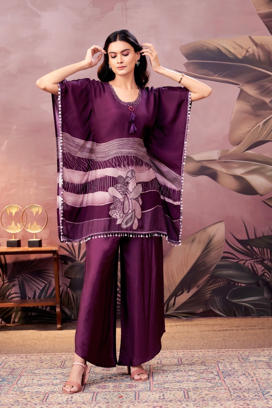 Kaftan Set - G1620 GA P