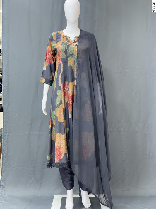 Anarkali - 1053AN PD GY