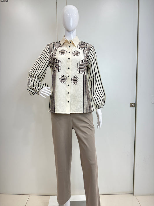 Shirt Top - PN6501 AG BK