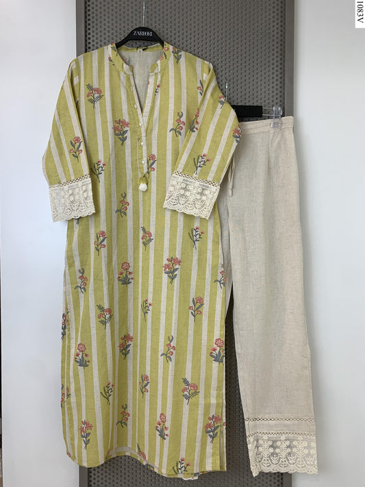 2Pcs Suit - A-4906 JJ Y