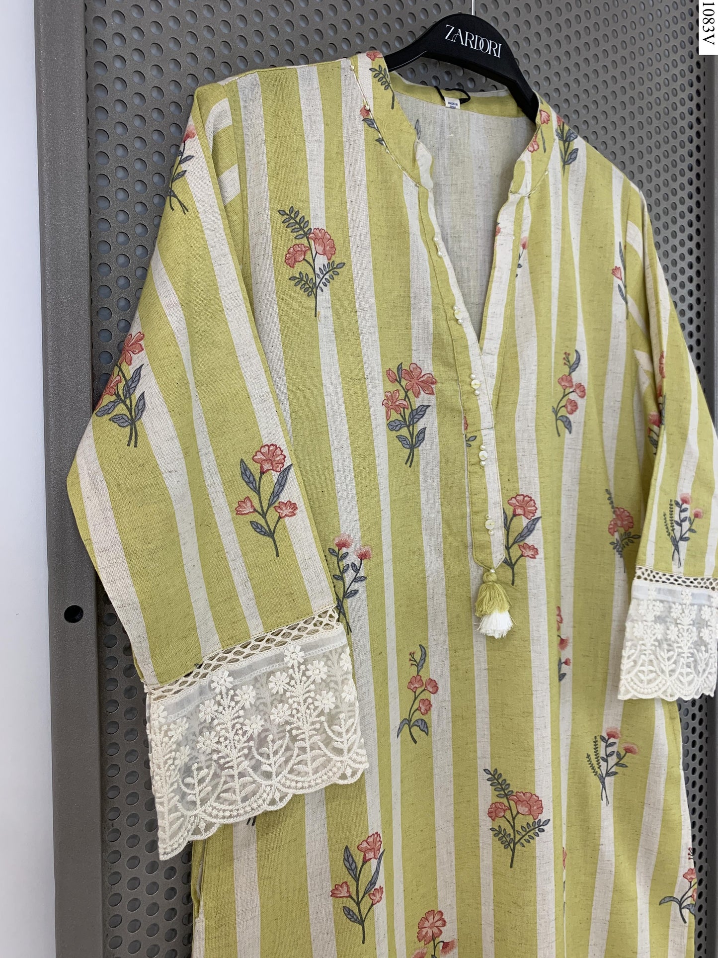 2Pcs Suit - A-4906 JJ Y