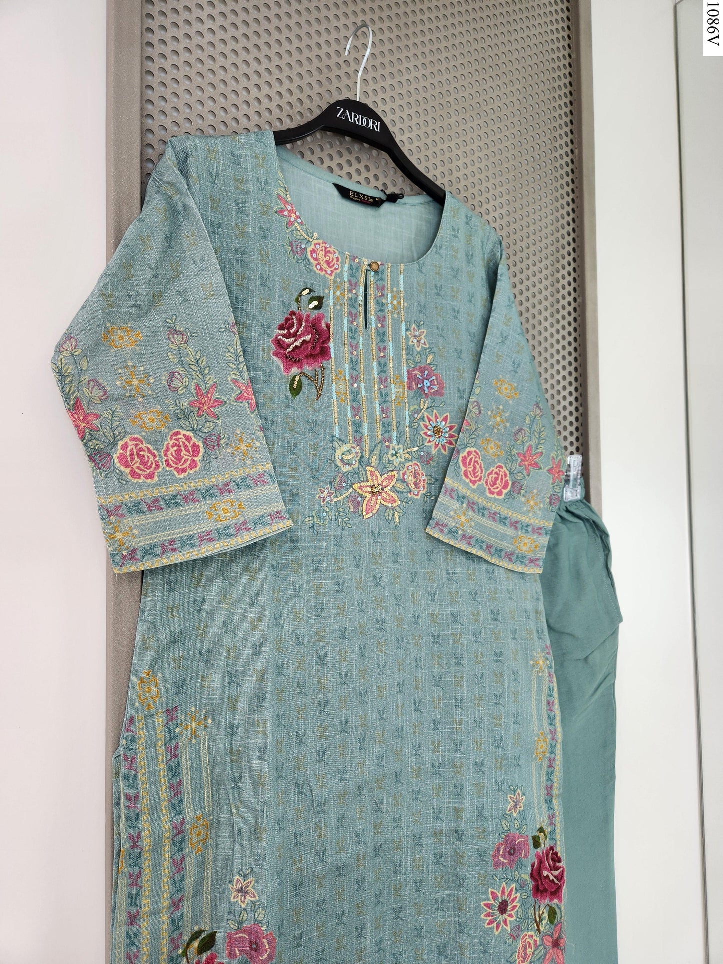 2Pcs Suit - 2621S EX SKY