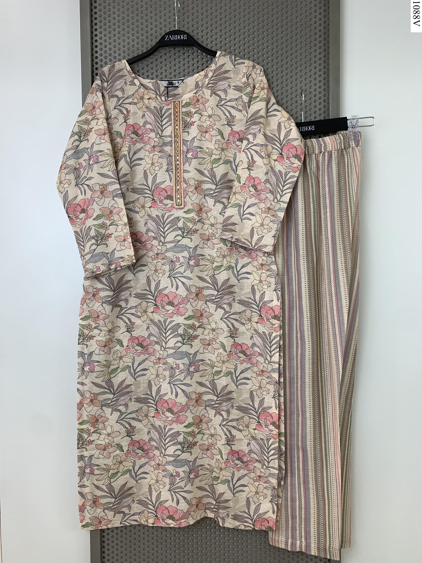 2Pcs Suit - AJS-1531 IB CR