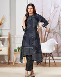 2Pcs Suit - K-1009 IQ BK